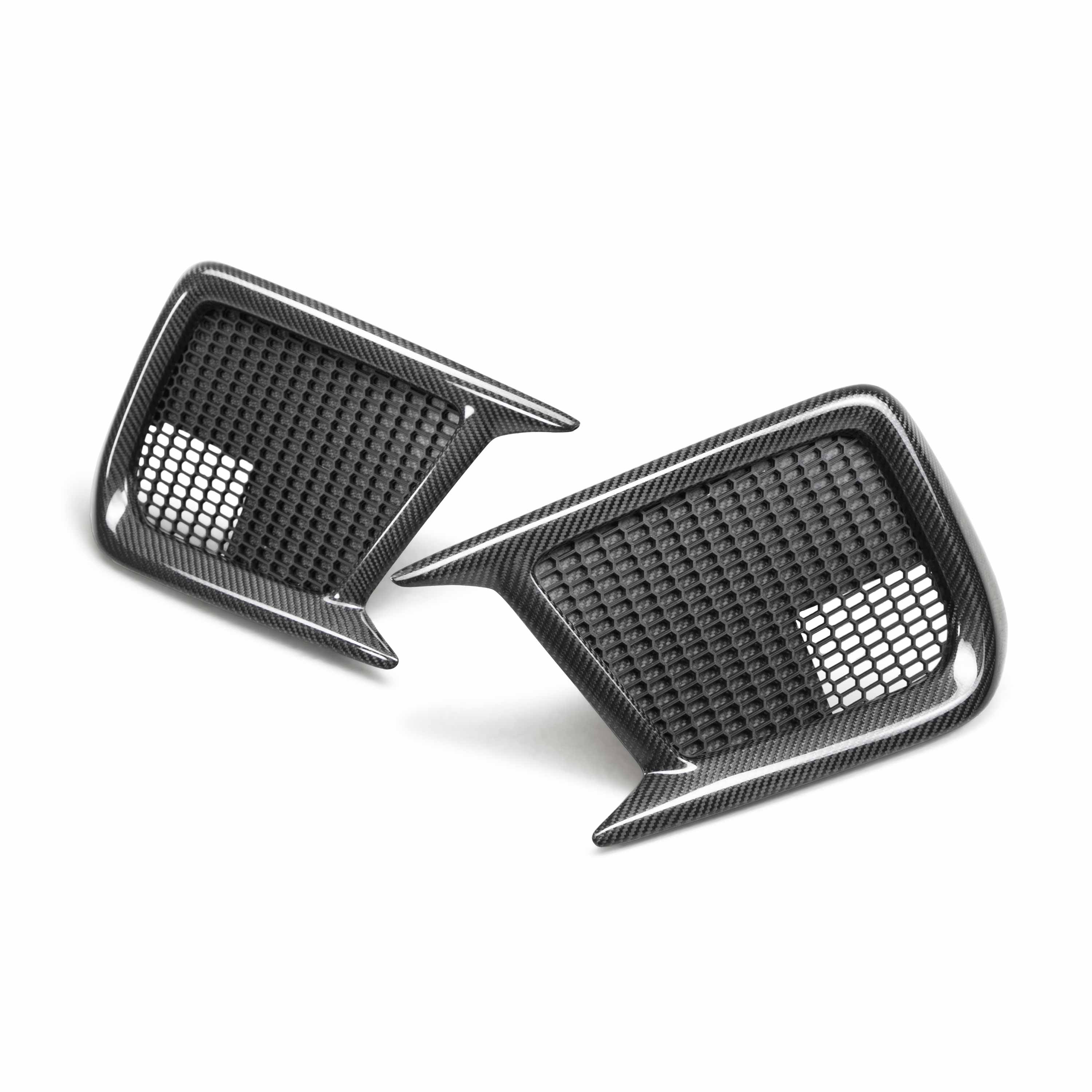 Seibon Carbon Fiber Fog Light Surround - 2018-2021 Subaru WRX/STI