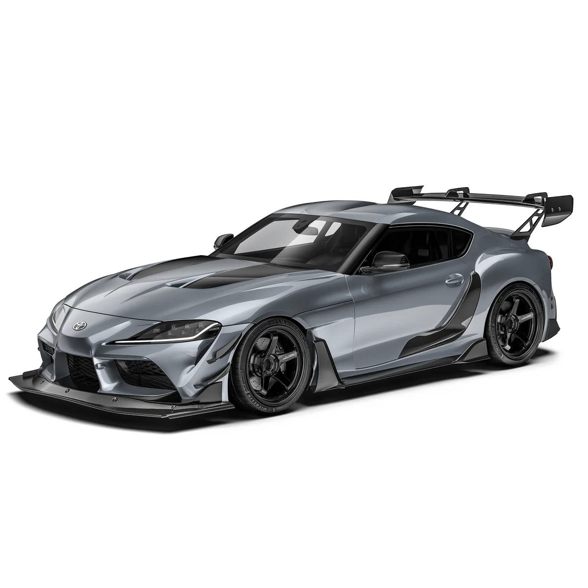 ADRO Racing Division Toyota GR Supra ARD Prepreg Canards (Stock Bumper)