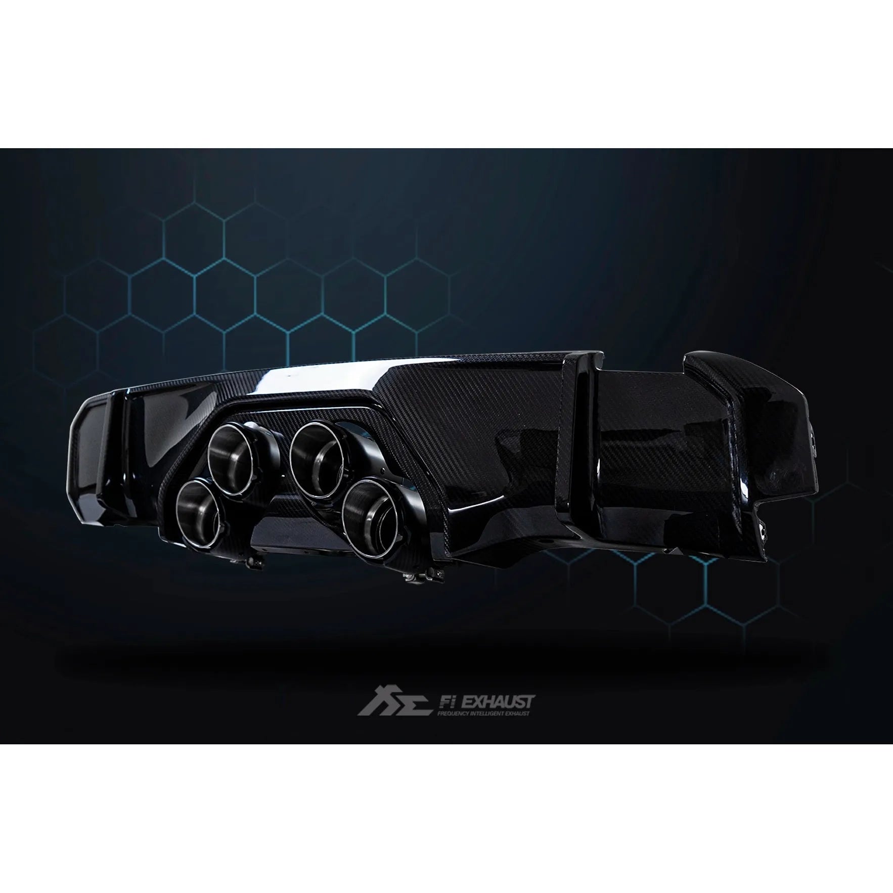 Fi Exhaust Dry Carbon M-Performance Style Rear Diffuser for BMW G80/G82 M3/M4