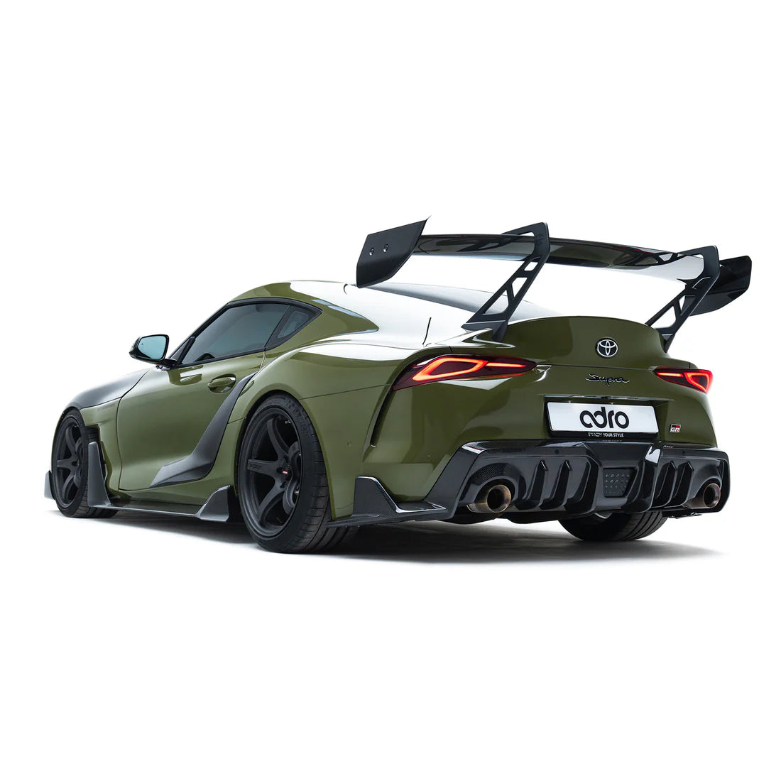 ADRO Toyota GR Supra AT-P1 Reverse Swan Neck Wing