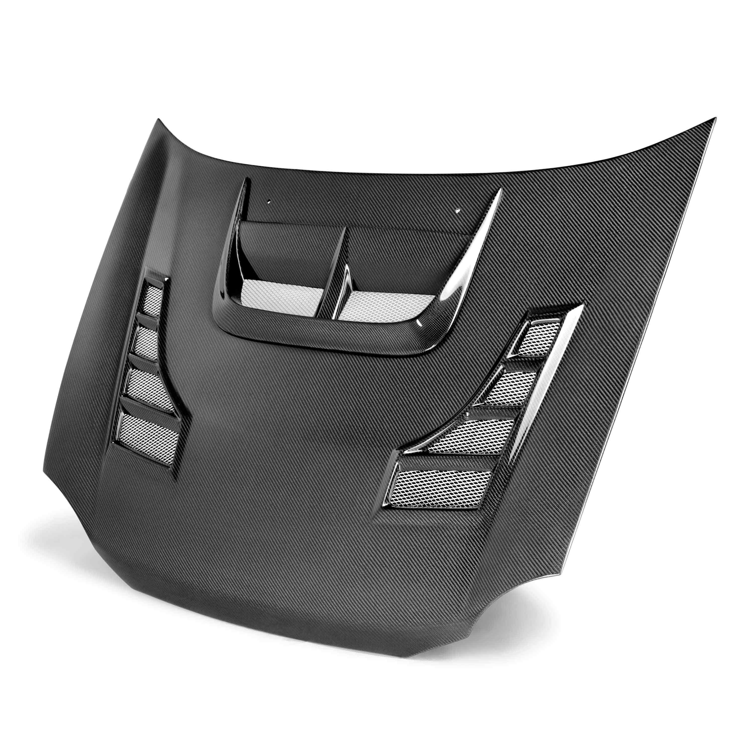Seibon CW-Style Carbon Fiber Hood - 2002-2003 Subaru Impreza/WRX