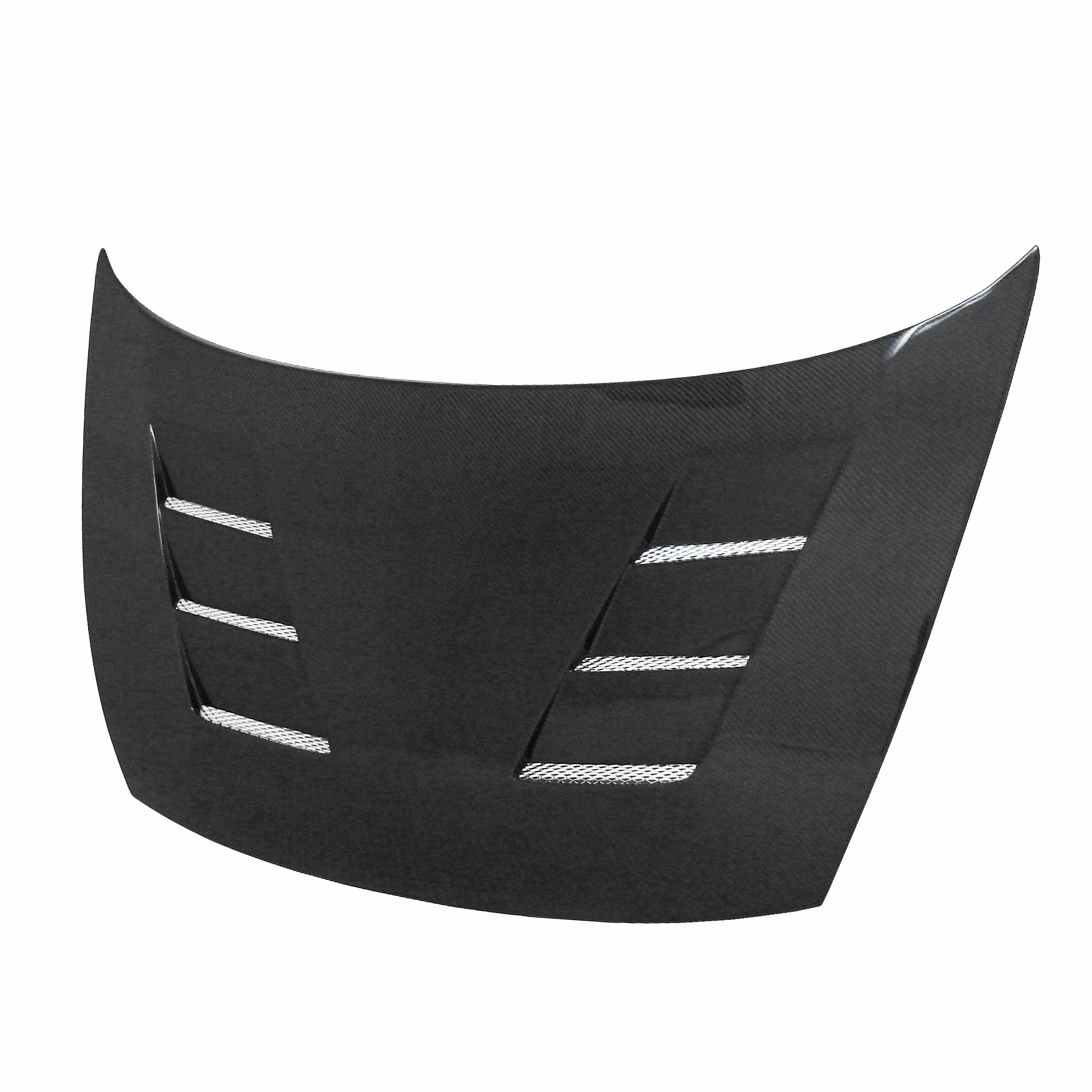 Seibon TS-Style Carbon Fiber Hood - 2006-2011 Honda Civic 4DR