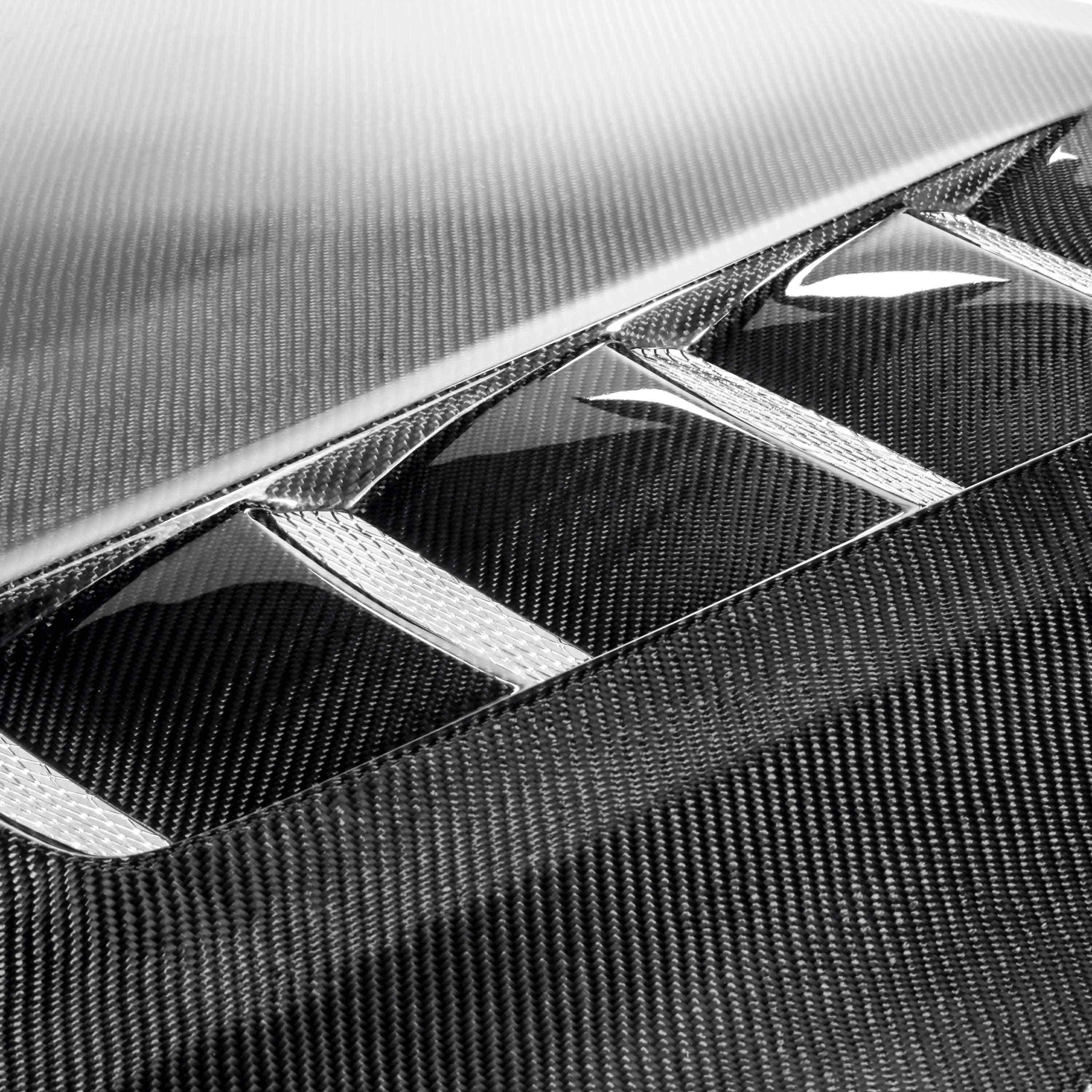 Seibon TSII-Style Carbon Fiber Hood - 2006-2013 Lexus IS250/350 / 2010-2012 Lexus IS C