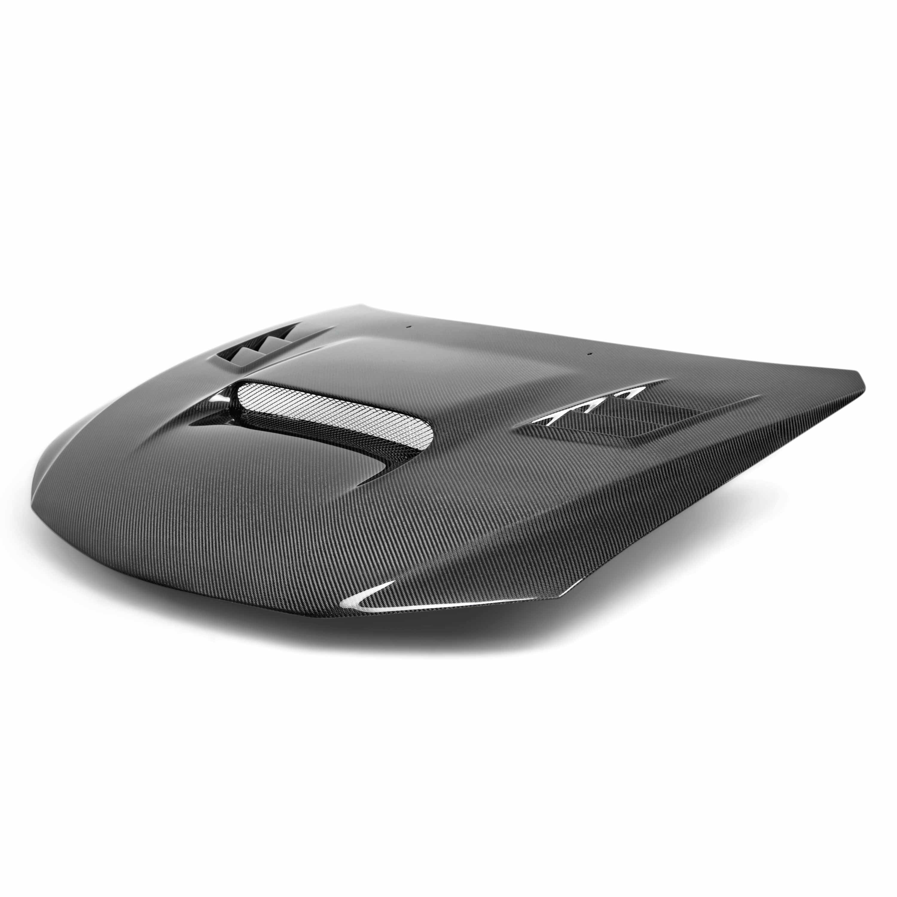 Seibon STI-Style Carbon Fiber Front Grille - 2008-2014 Subaru WRX/STI