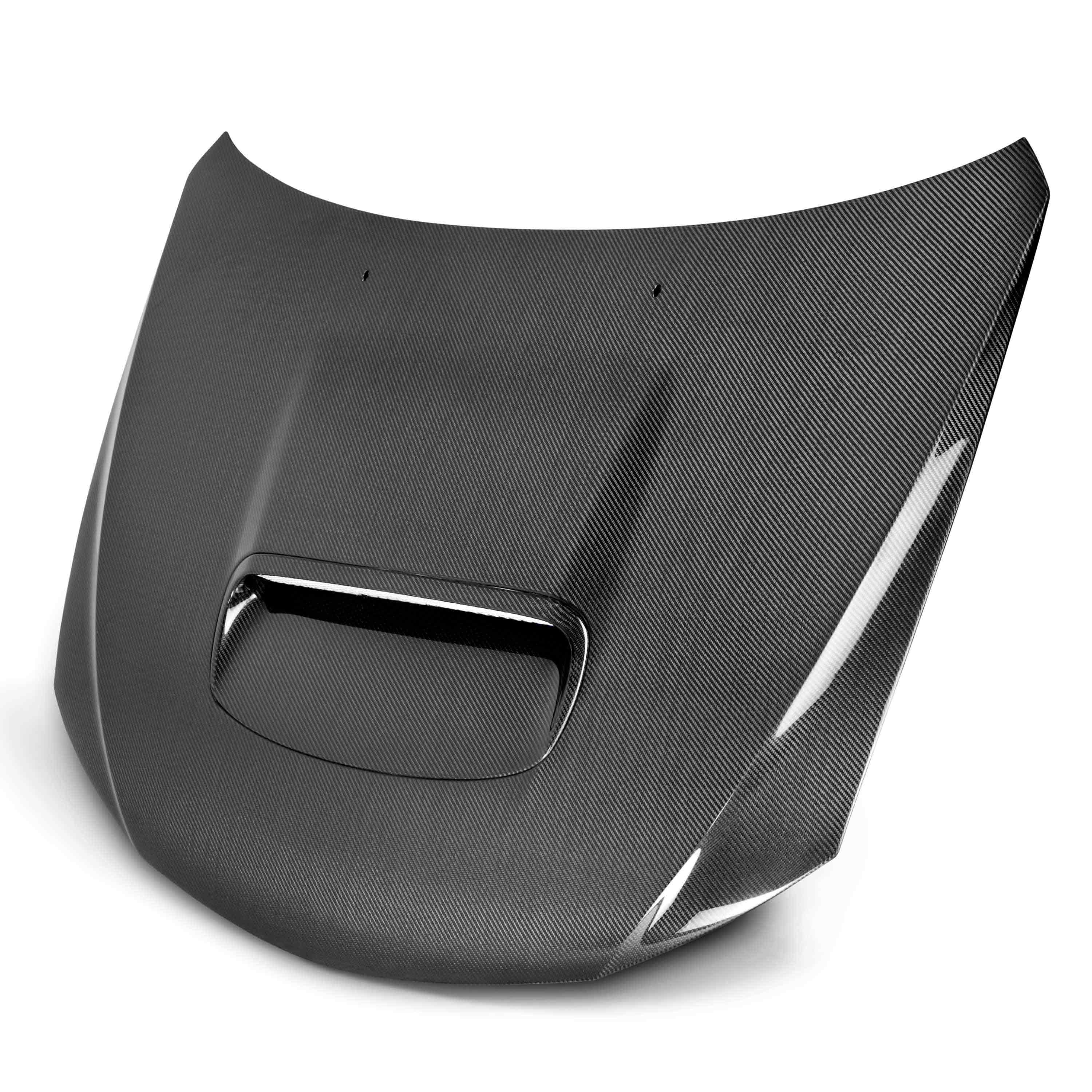 Seibon OEM-Style Carbon Fiber Hood - 2008-2014 Subaru WRX/STI