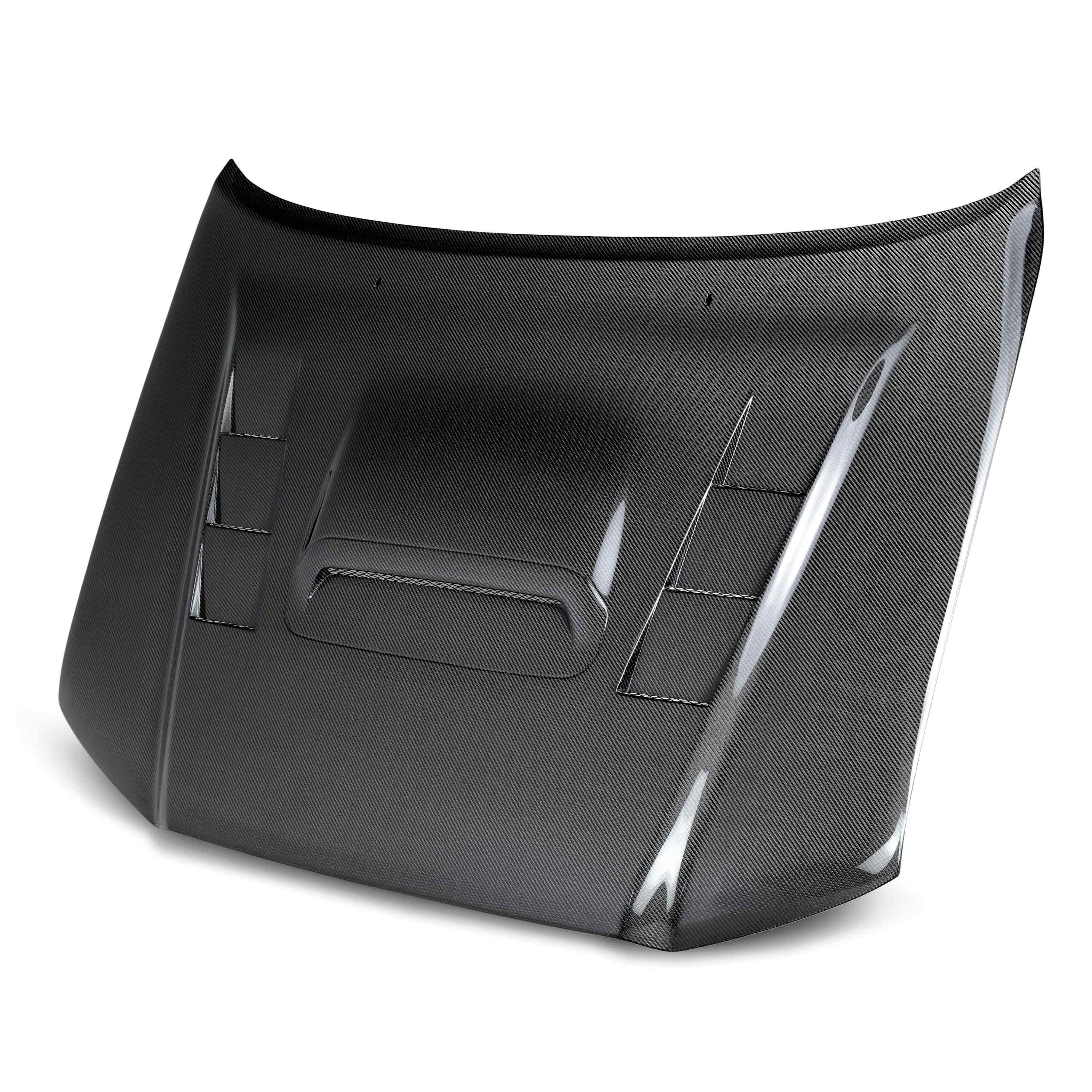 Seibon TS-Style Carbon Fiber Hood - 2012-2015 Toyota Tacoma