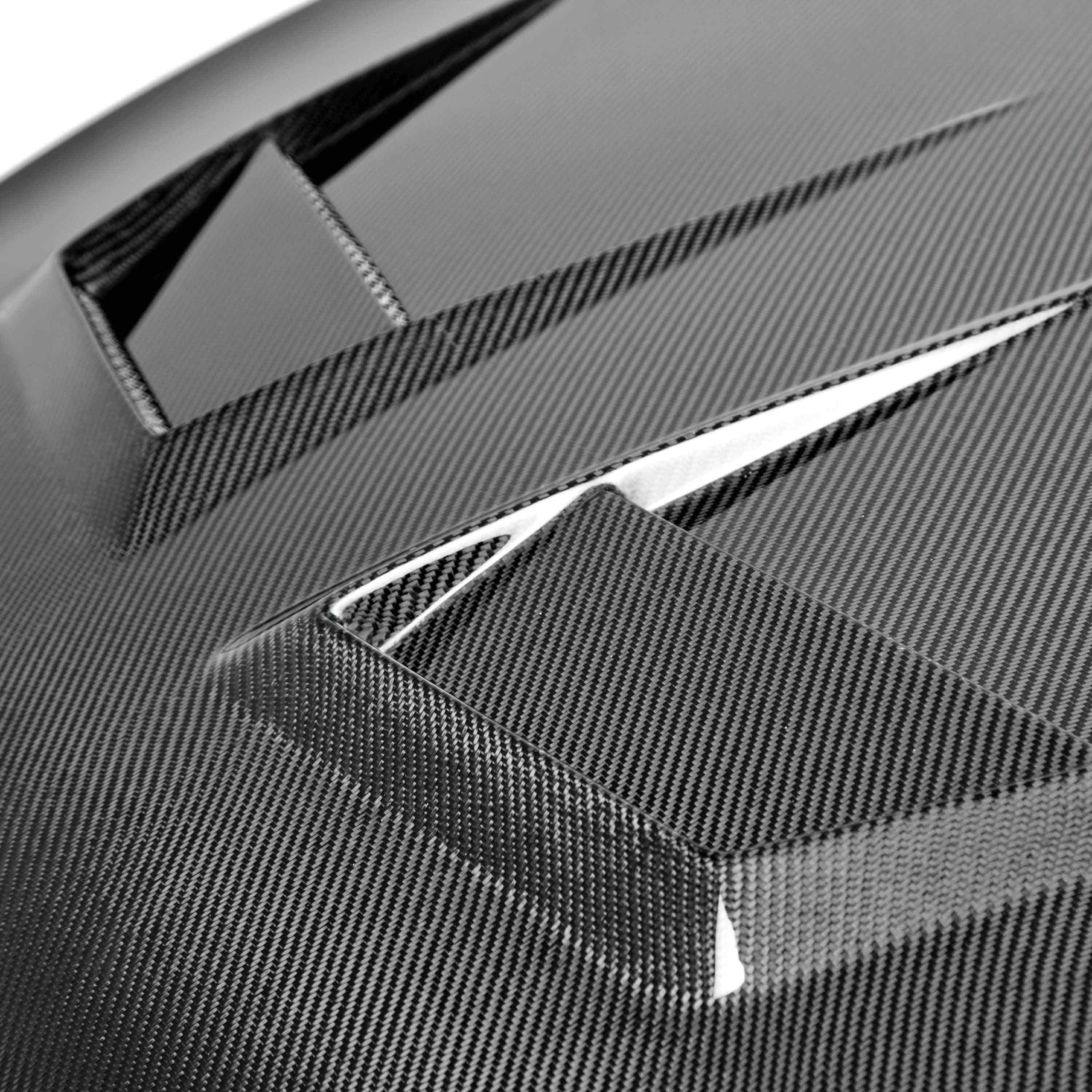 Seibon DV-Style Carbon Fiber Hood - 2015-2021 VW Golf MK7