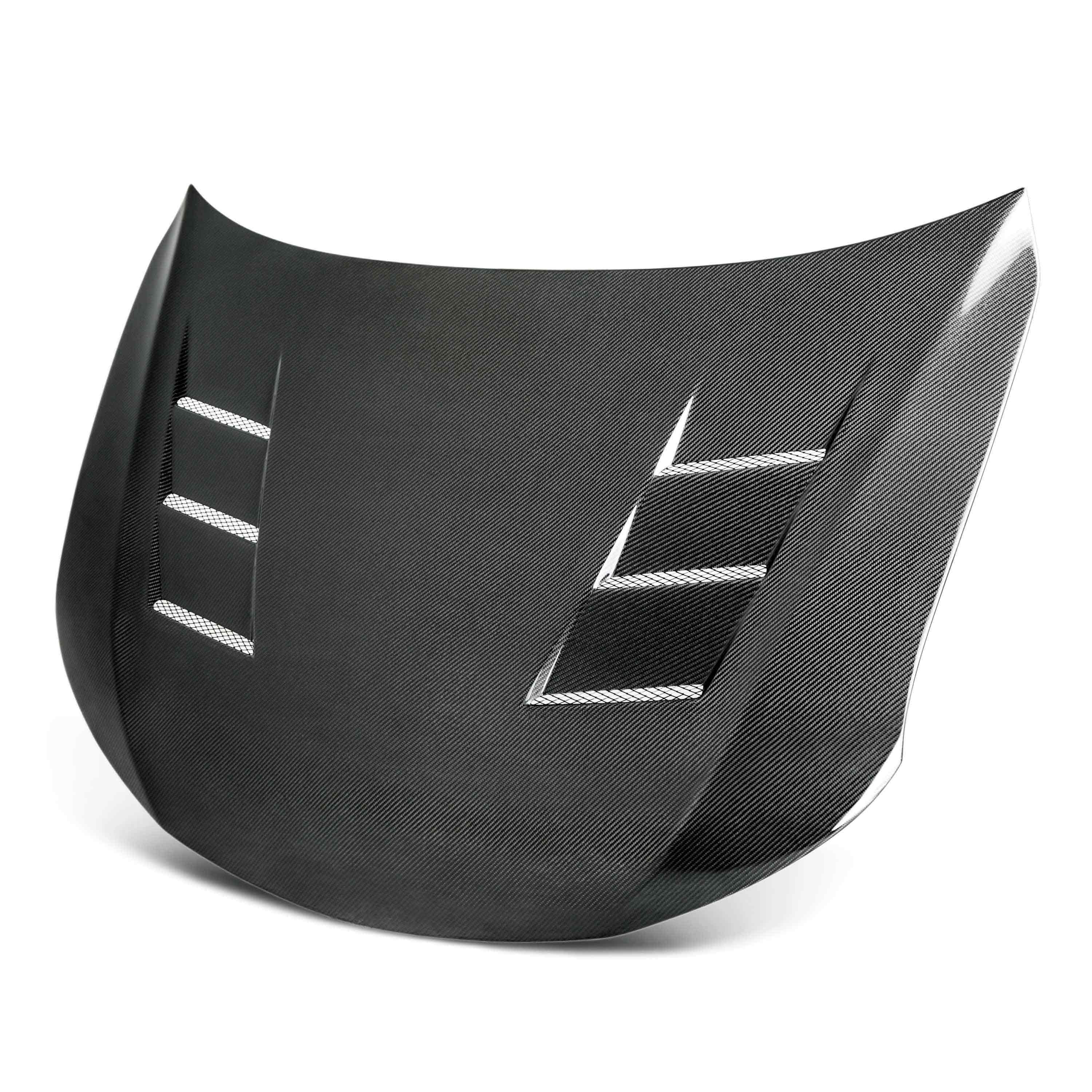 Seibon TS-Style Carbon Fiber Hood - 2014-2016 Scion TC