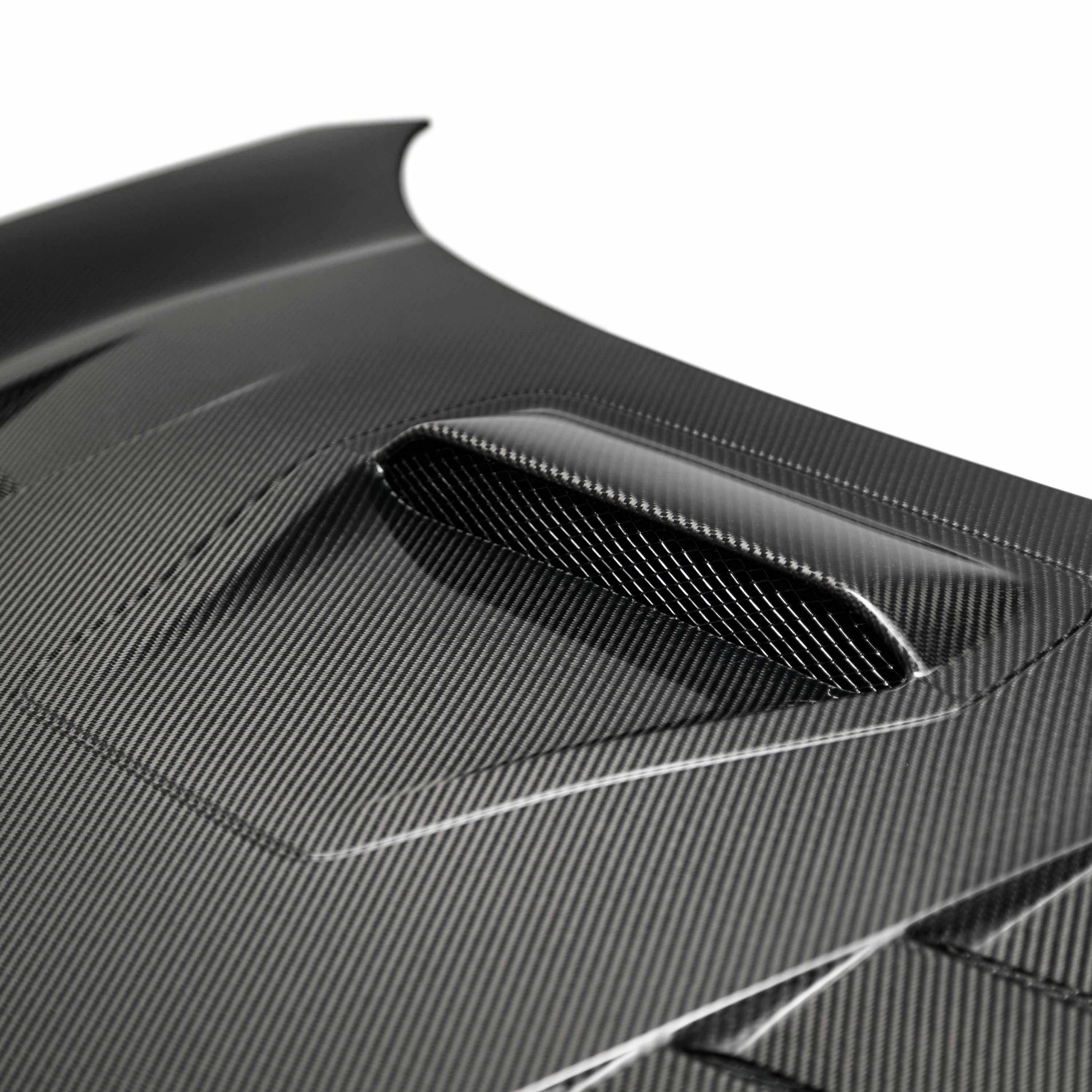 Seibon TS-Style Carbon Fiber Hood - 2017-2021 Honda Civic Type R