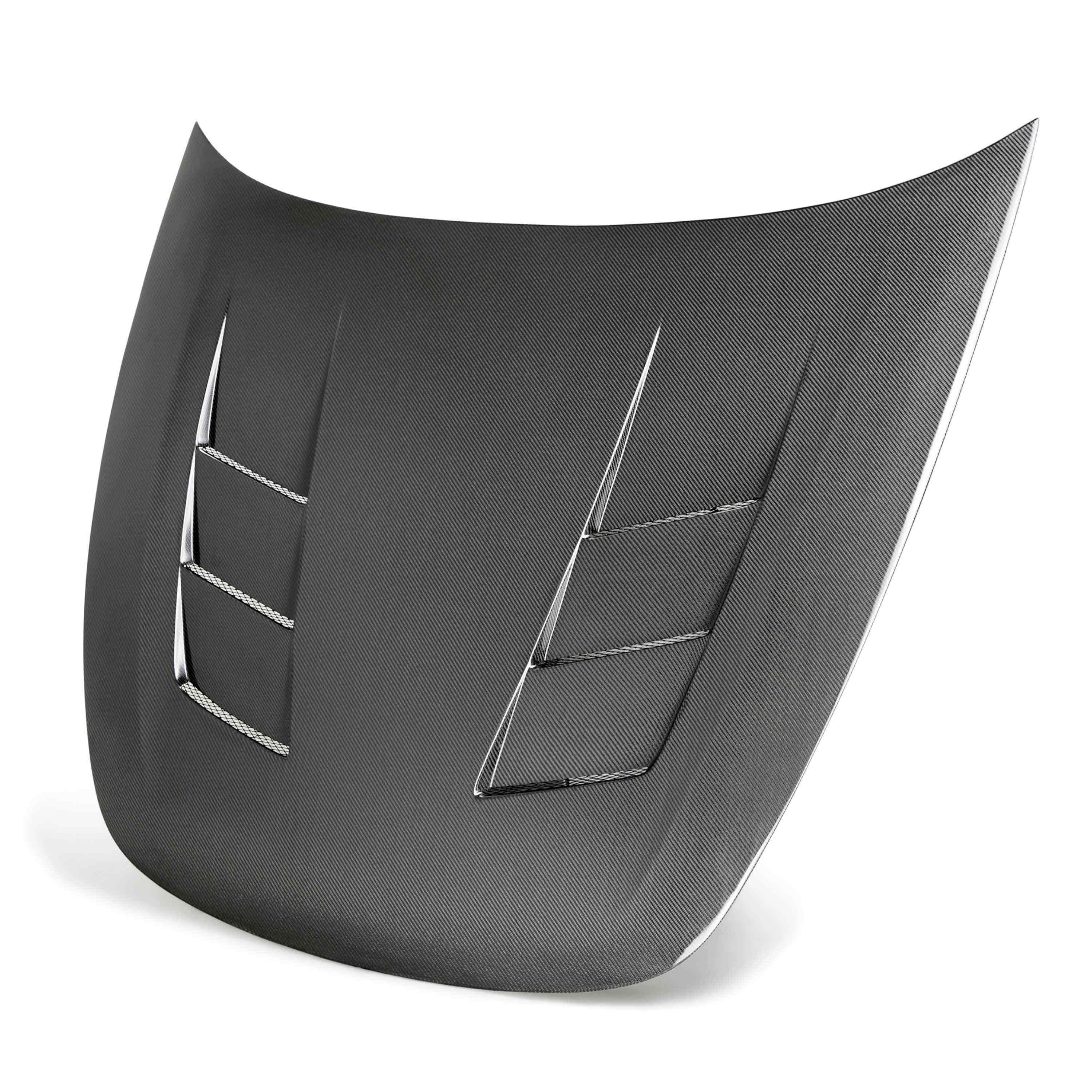 Seibon TS-Style Carbon Fiber Hood - 2018-2023 Kia Stinger