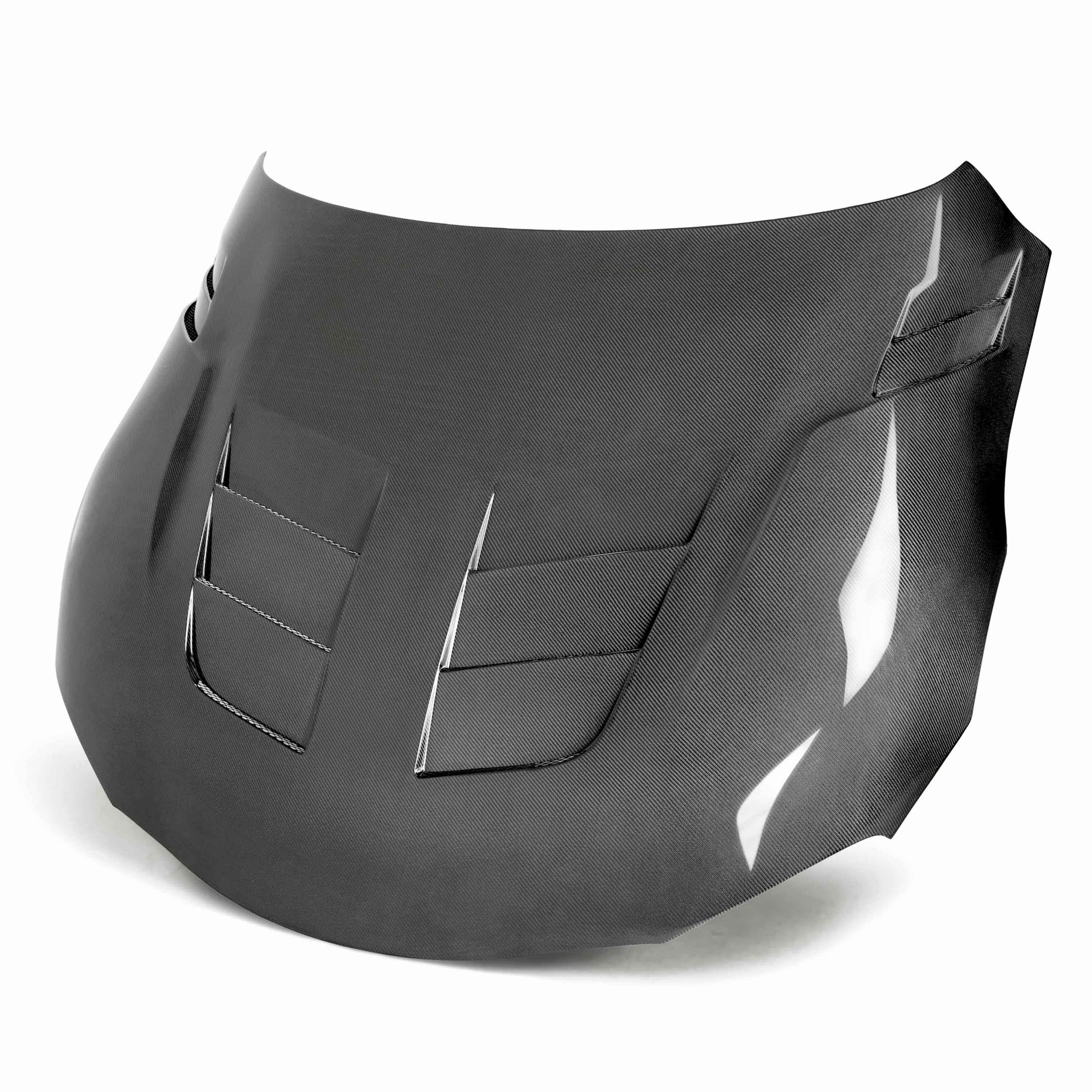 Seibon TSII-Style Double Sided Carbon Fiber Hood - 2020-2024 Toyota GR Supra