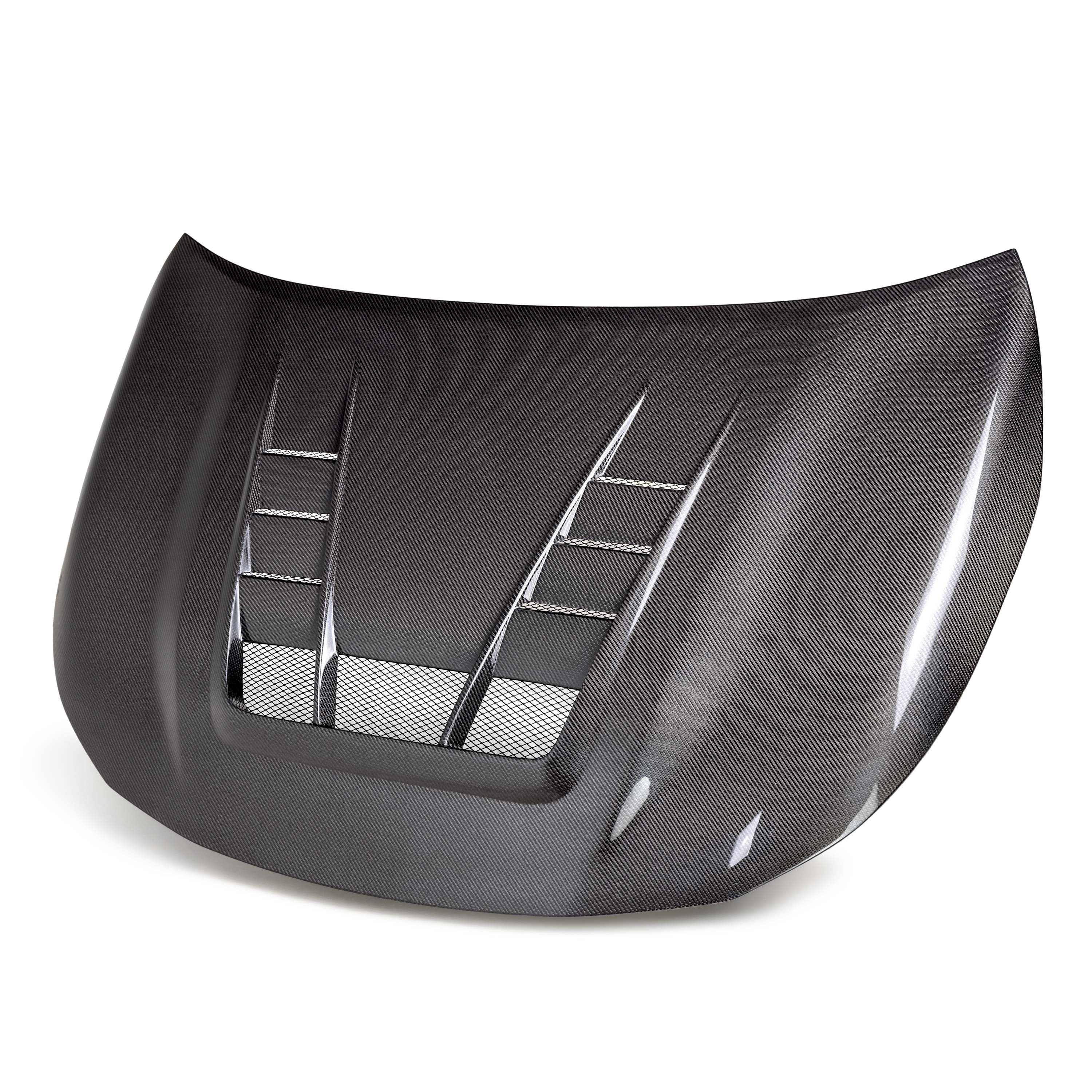 Seibon TV-Style Double-Sided Carbon Fiber Hood - 2023-2026 Toyota GR Corolla