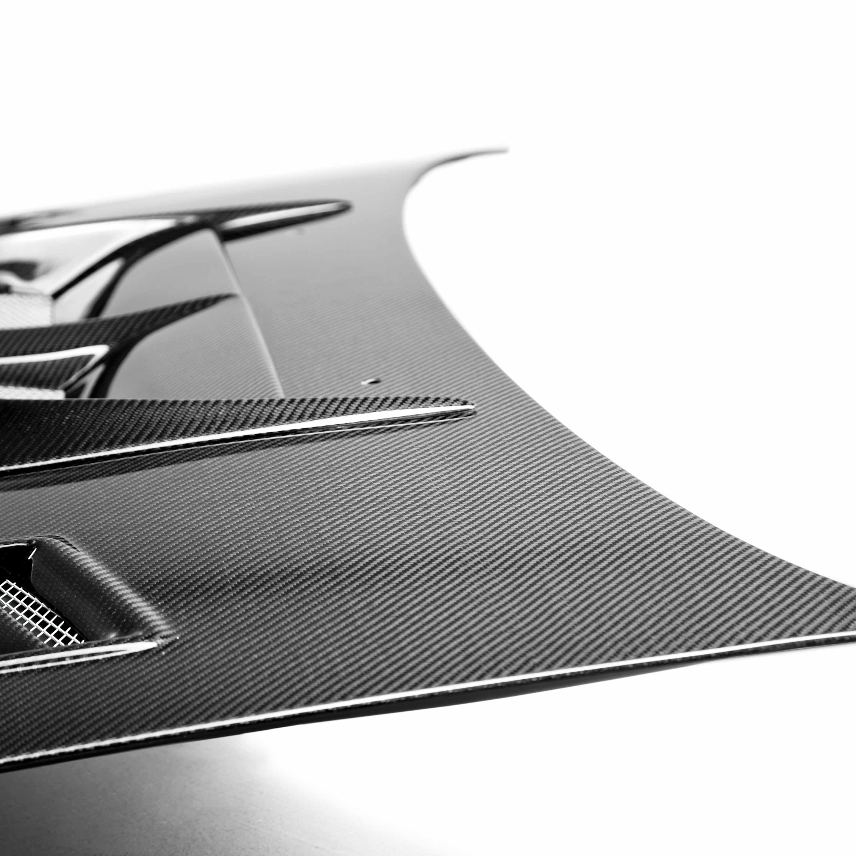 Seibon CW-Style Carbon Fiber Hood - 1998-2001 Subaru Impreza