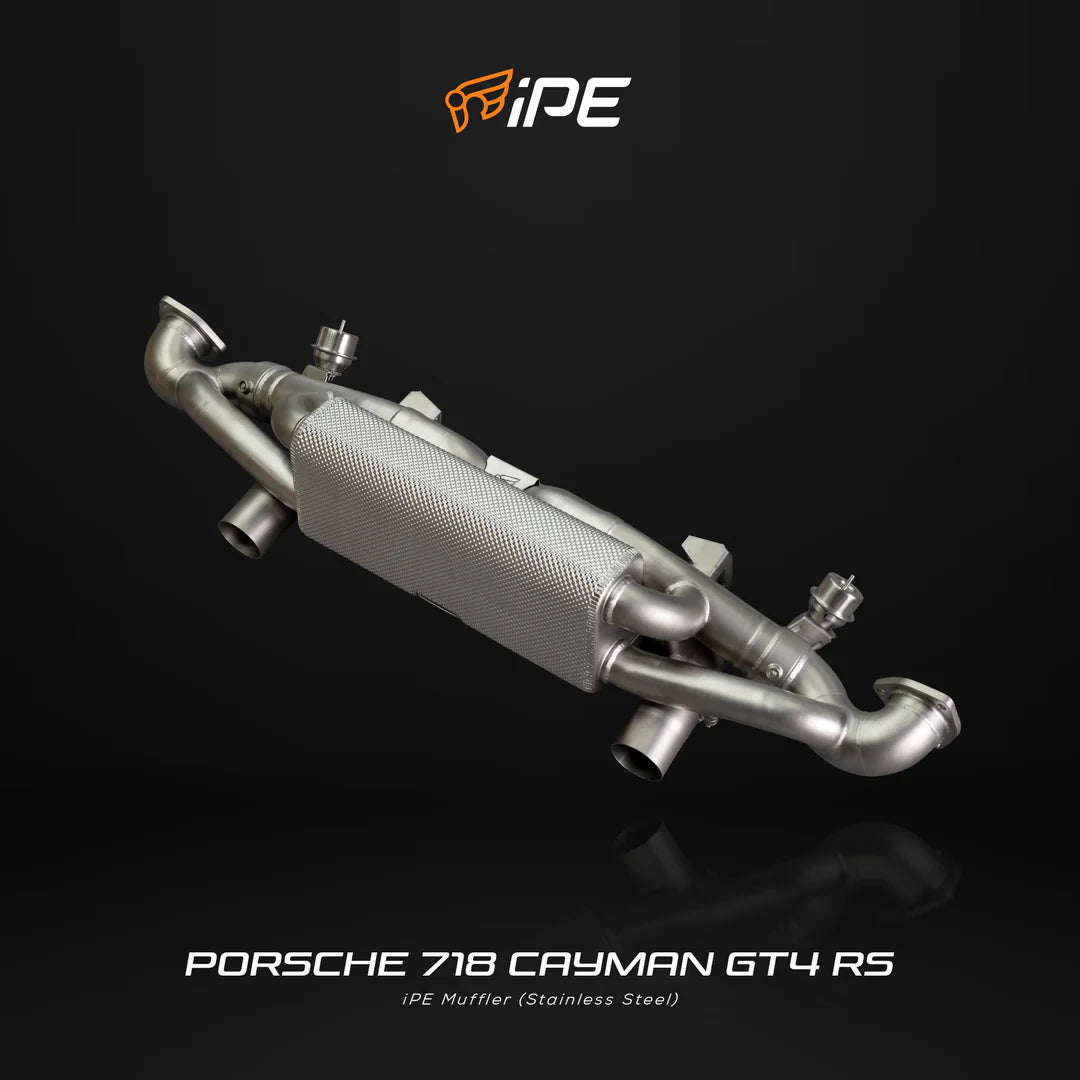 iPE Full Exhaust System for 2022+ Porsche 718 Spyder RS/Cayman GT4RS
