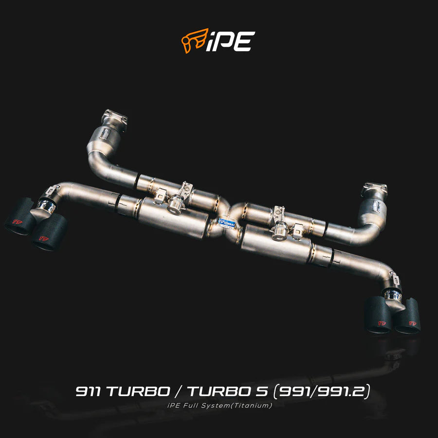 iPE Full Exhaust System for 2013-2019 Porsche 991.2/991.2 Turbo/Turbo S