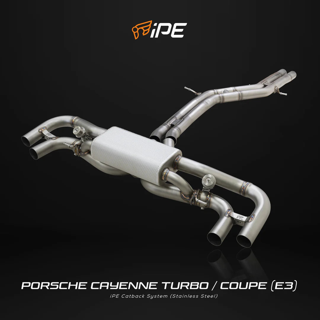 iPE Full Exhaust System for 2019+ Porsche Cayenne Turbo 4.0T