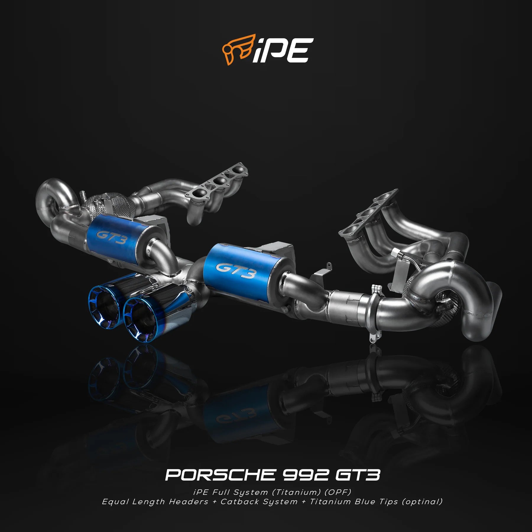 iPE Full Exhaust System for 2020+ Porsche 992 GT3/GT3 Touring/GT3RS
