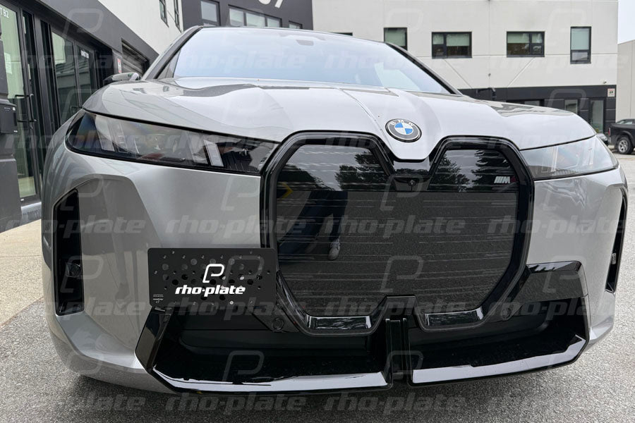 Rho-Plate V2 License Plate Relocator - BMW iX - 2026+