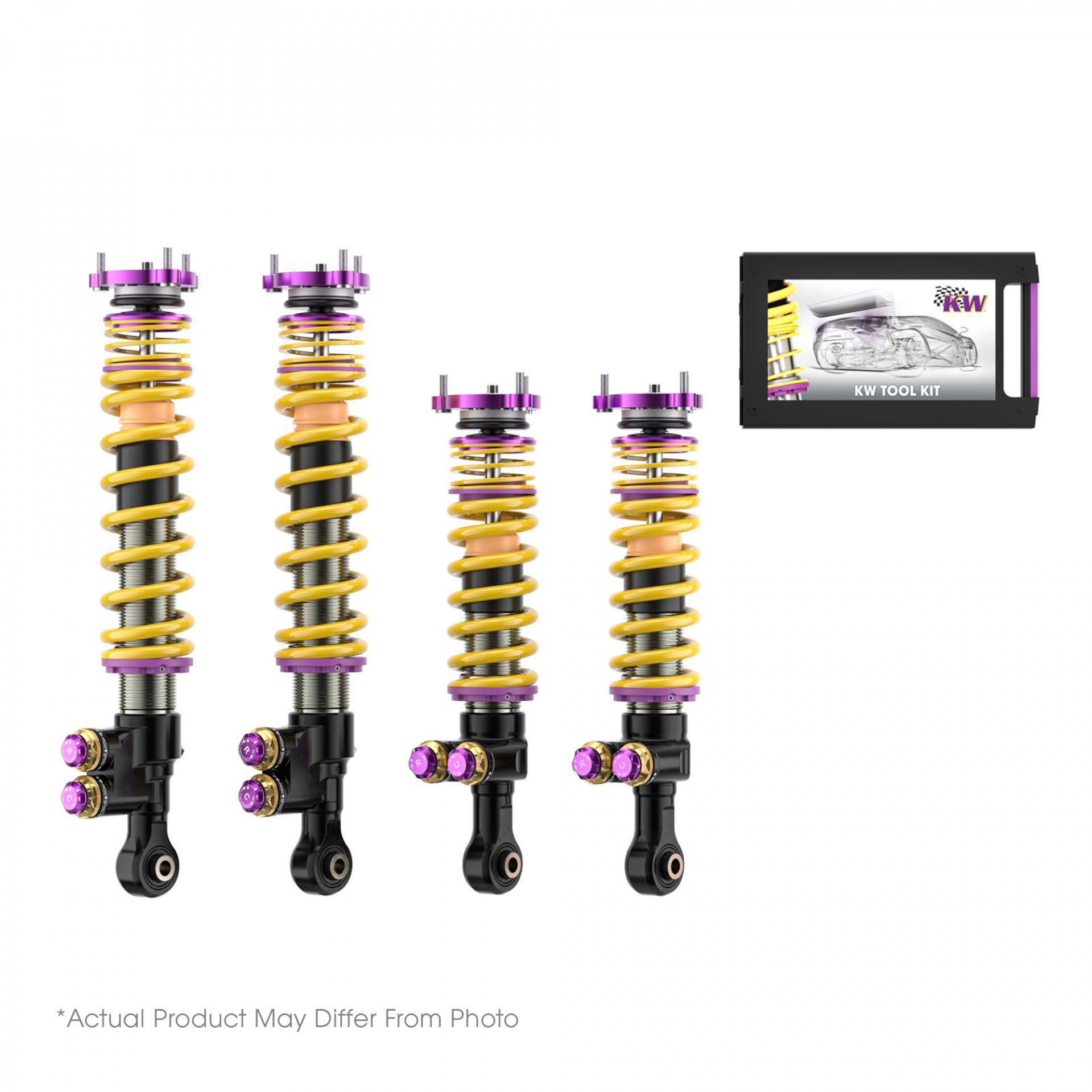 KW V5 Clubsport Coilover Kit - 2022-2025 Porsche 911 GT3 (992) without OE Noselift