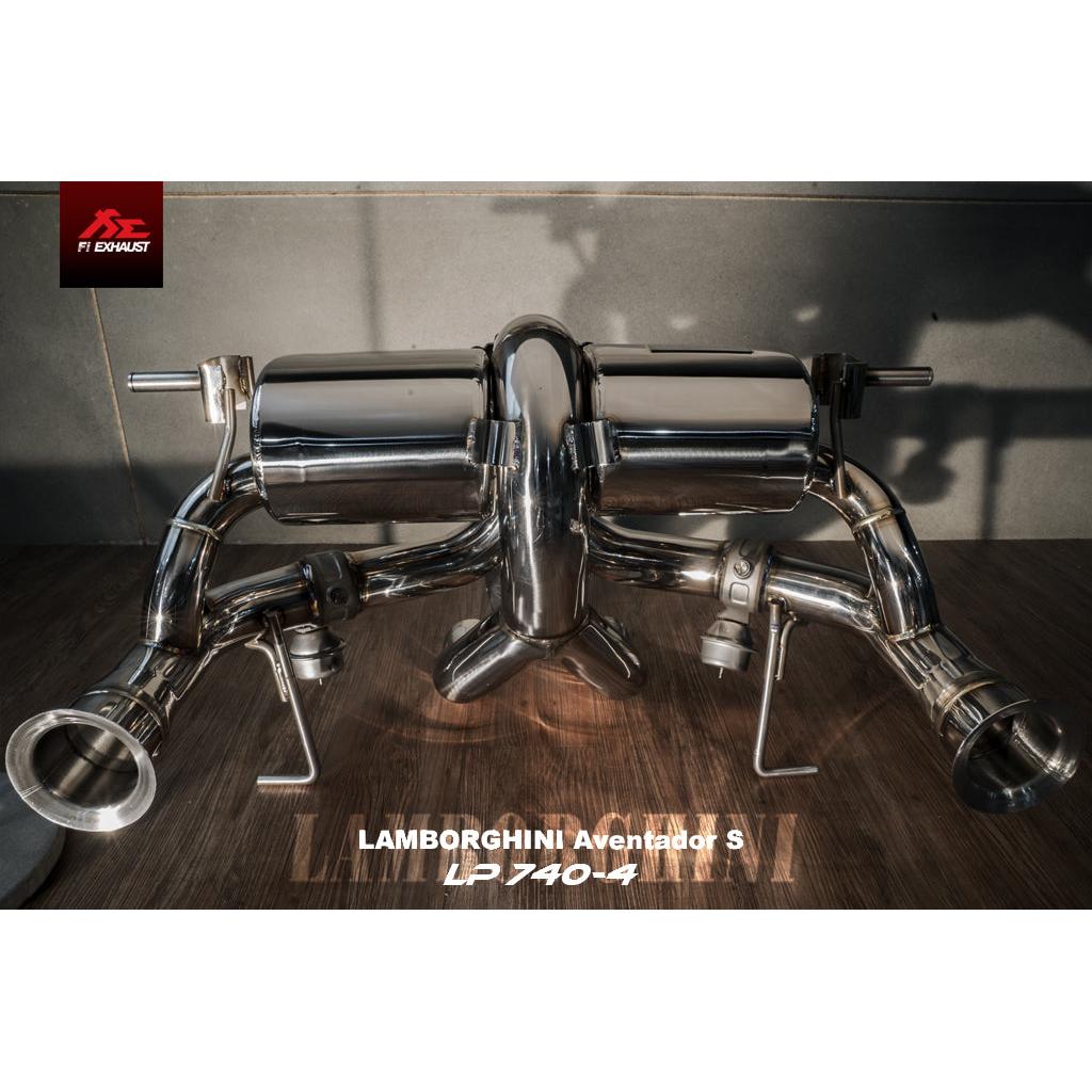Fi Exhaust Full Exhaust System for 2016-2011 Lamborghini Aventador S LP740-4