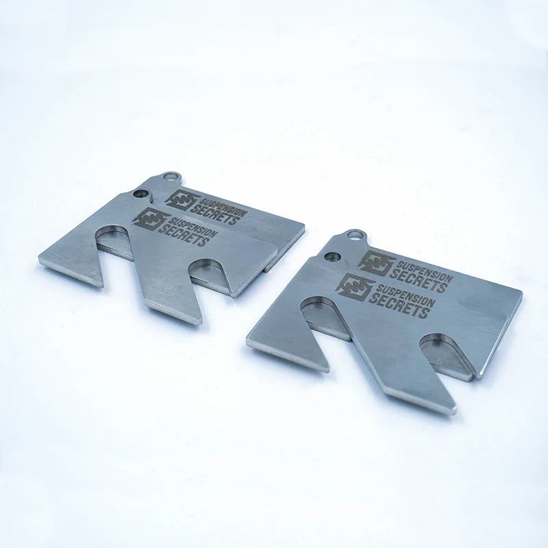 Suspension Secrets Front & Rear Camber Shim Kit - Porsche 718 Spyder RS