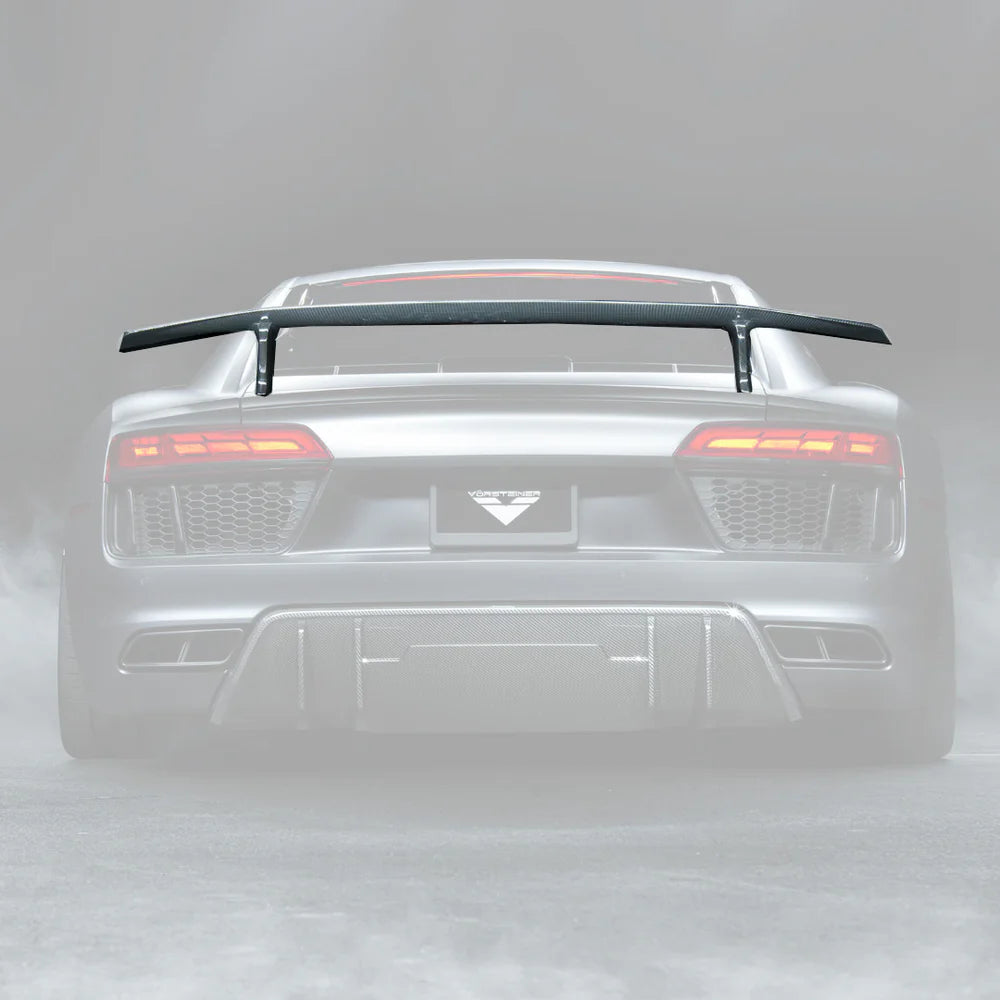 Vorsteiner Carbon Fiber V-Style Wing - 2017-2019 Audi R8 (V10+ Only)