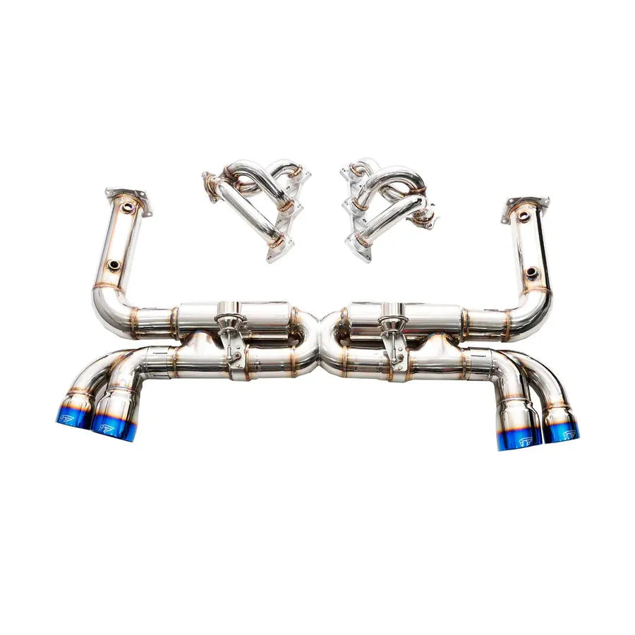 iPE Full Exhaust System for 2000-2006 Porsche 996 Turbo/Turbo S