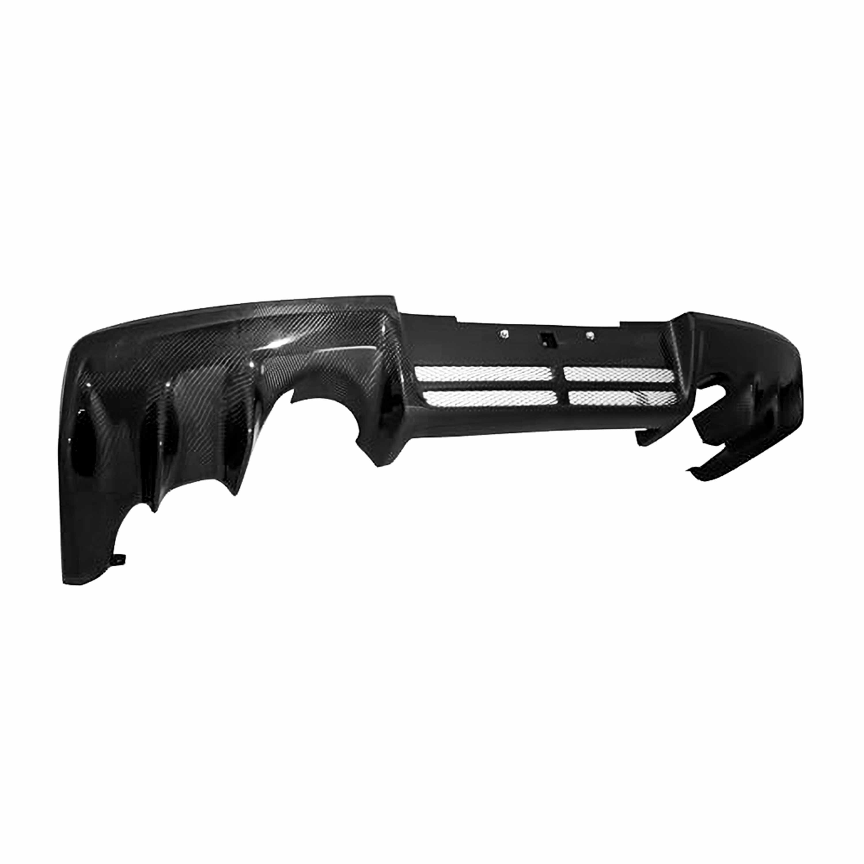 Seibon OEM-Style Carbon Fiber Rear Diffuser - 2008-2015 Mitsubishi Lancer EVO X