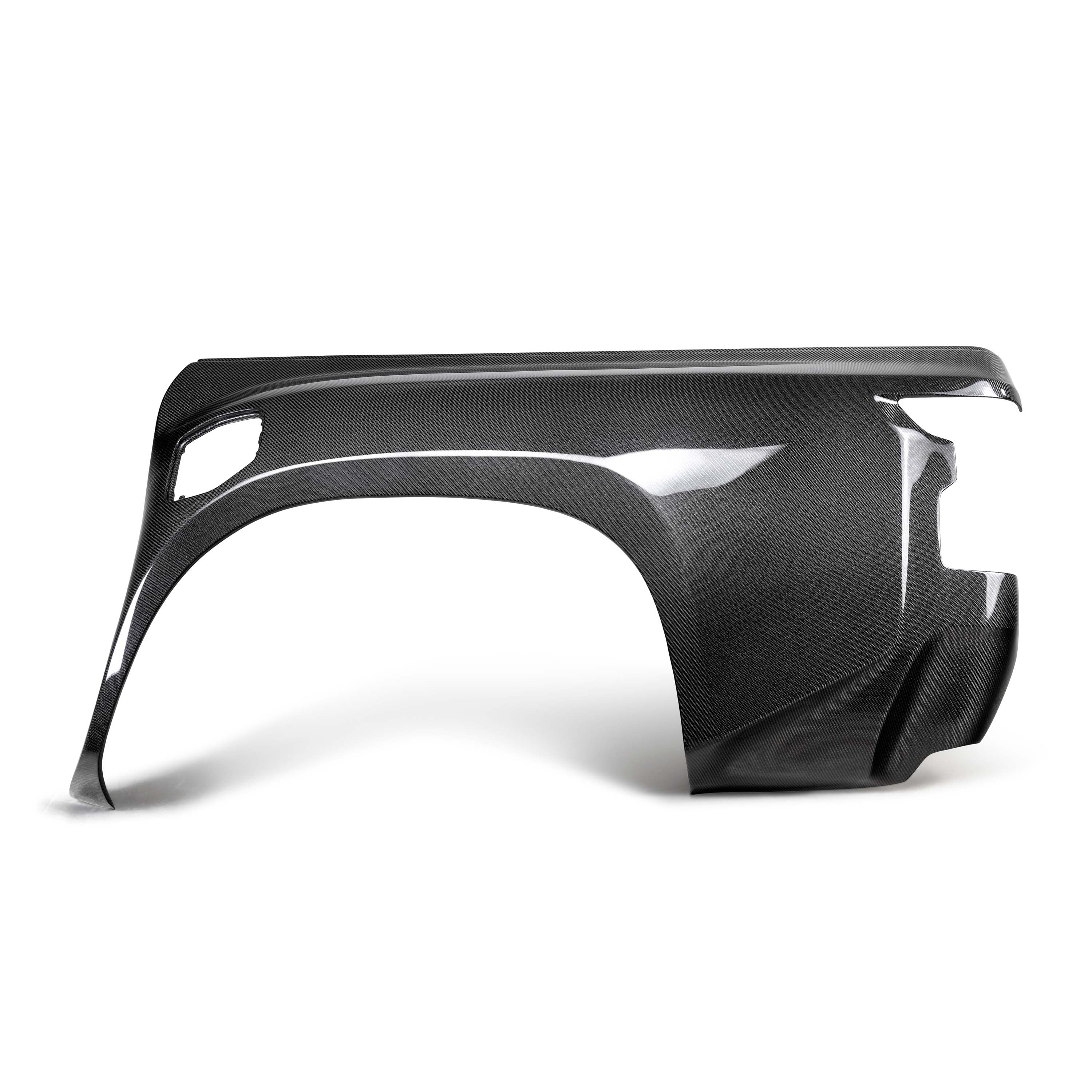 Seibon MB-Style Carbon Fiber Bedsides - 2022 Nissan Frontier (2" Rise & 4" Wider)