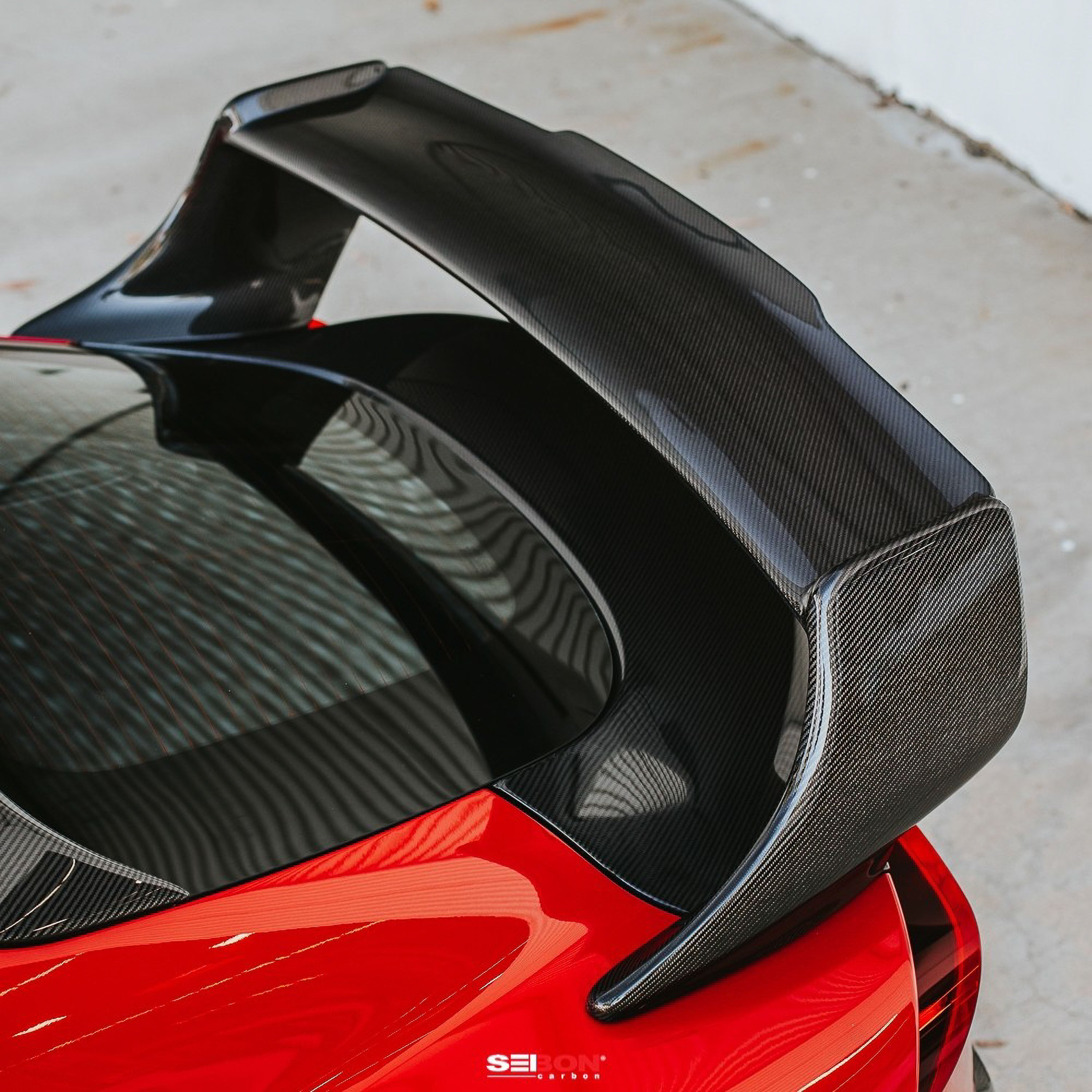 Seibon TD-Style Carbon Fiber Rear Spoiler - 2020-2023 Toyota GR Supra