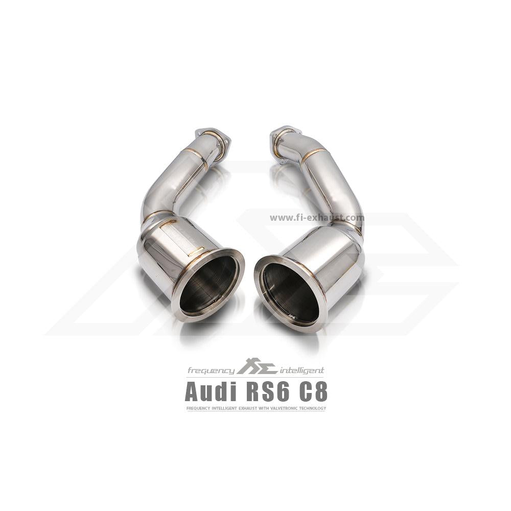 Fi Exhaust Downpipes for 2019+ Audi C8 RS6/RS7