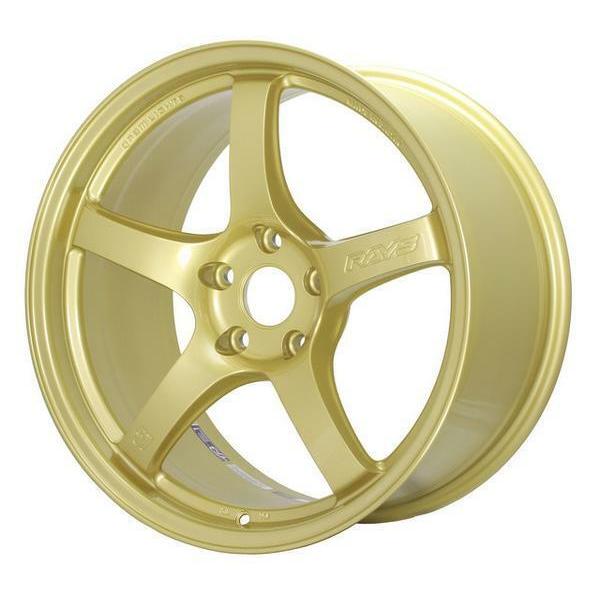 RAYS gramLIGHTS 57CR - 18x9.5 / 5x114.3 / +38 - Gold (WRX/STI/EVO)