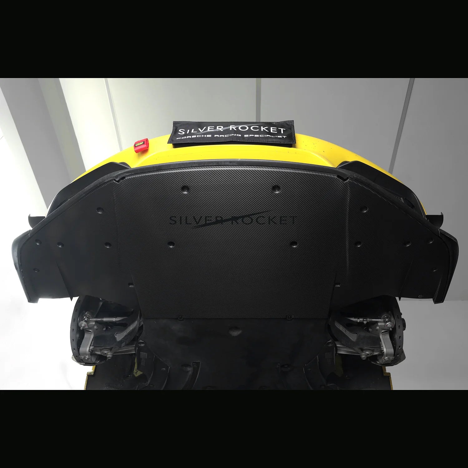 Silver Rocket SR Ultra Downforce Front Dry Carbon Fiber Aeroshield - 2022+ Porsche 718 Cayman GT4RS