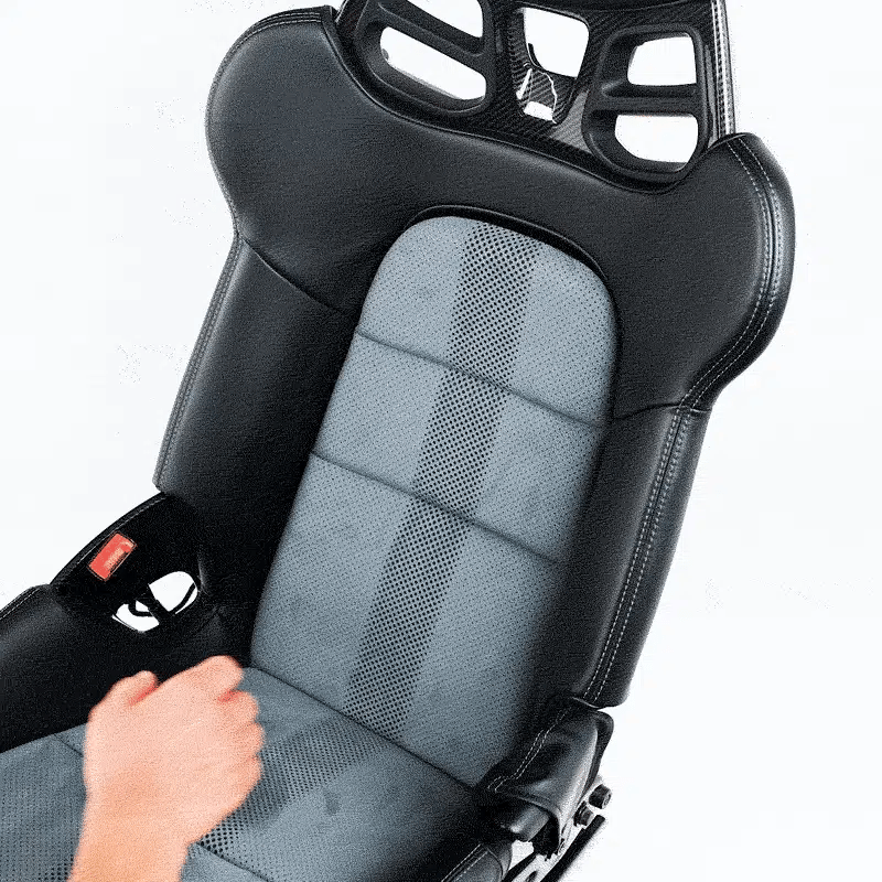 Silver Rocket SR 3D Air-Cooled Porous Seat Inseart for Porsche LWB Seat - 2016+ Porsche 991/992 GT3/GT3RS & 981/718 GT4/GT4RS