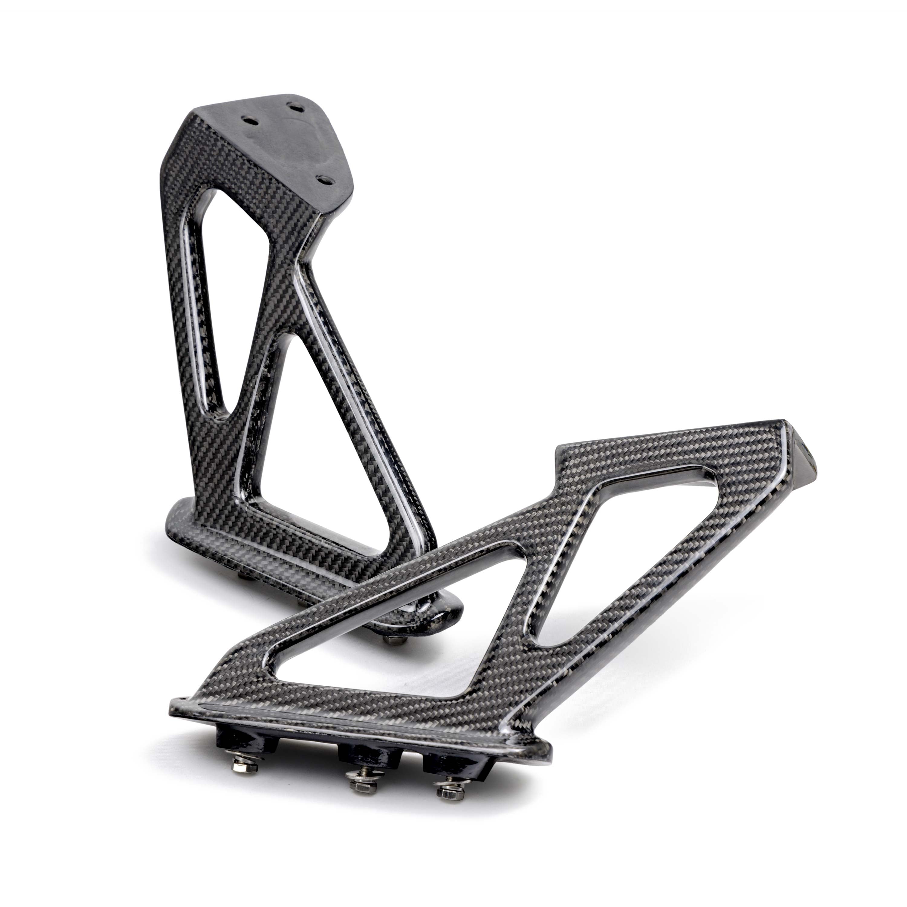 Seibon OEM-Style Carbon Fiber Rear Spoiler Mounting Bracket - 2023-2024 Honda Civic Type R