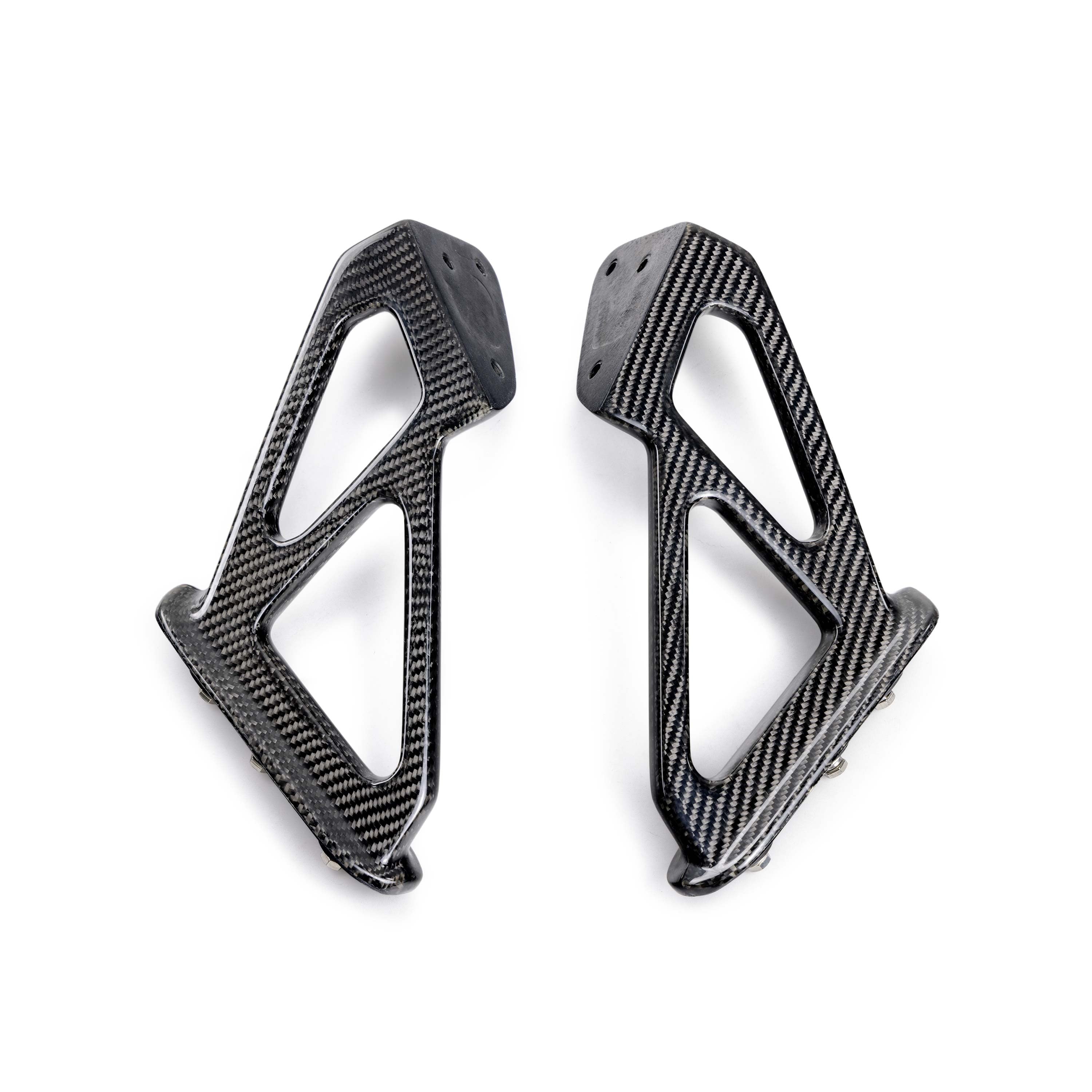 Seibon OEM-Style Carbon Fiber Rear Spoiler Mounting Bracket - 2023-2024 Honda Civic Type R