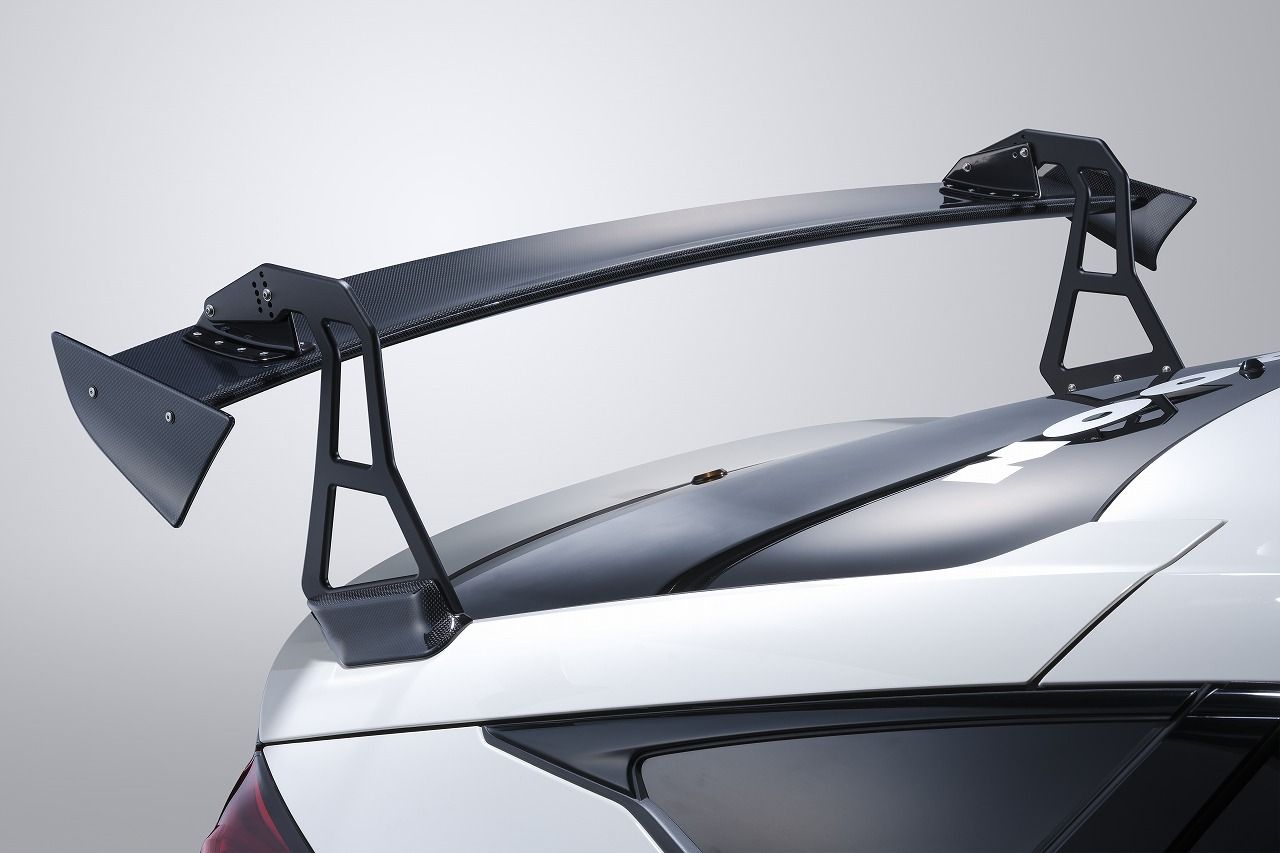 Spoon Crane Neck Wing Carbon - 2023+ Honda Civic Type R FL5