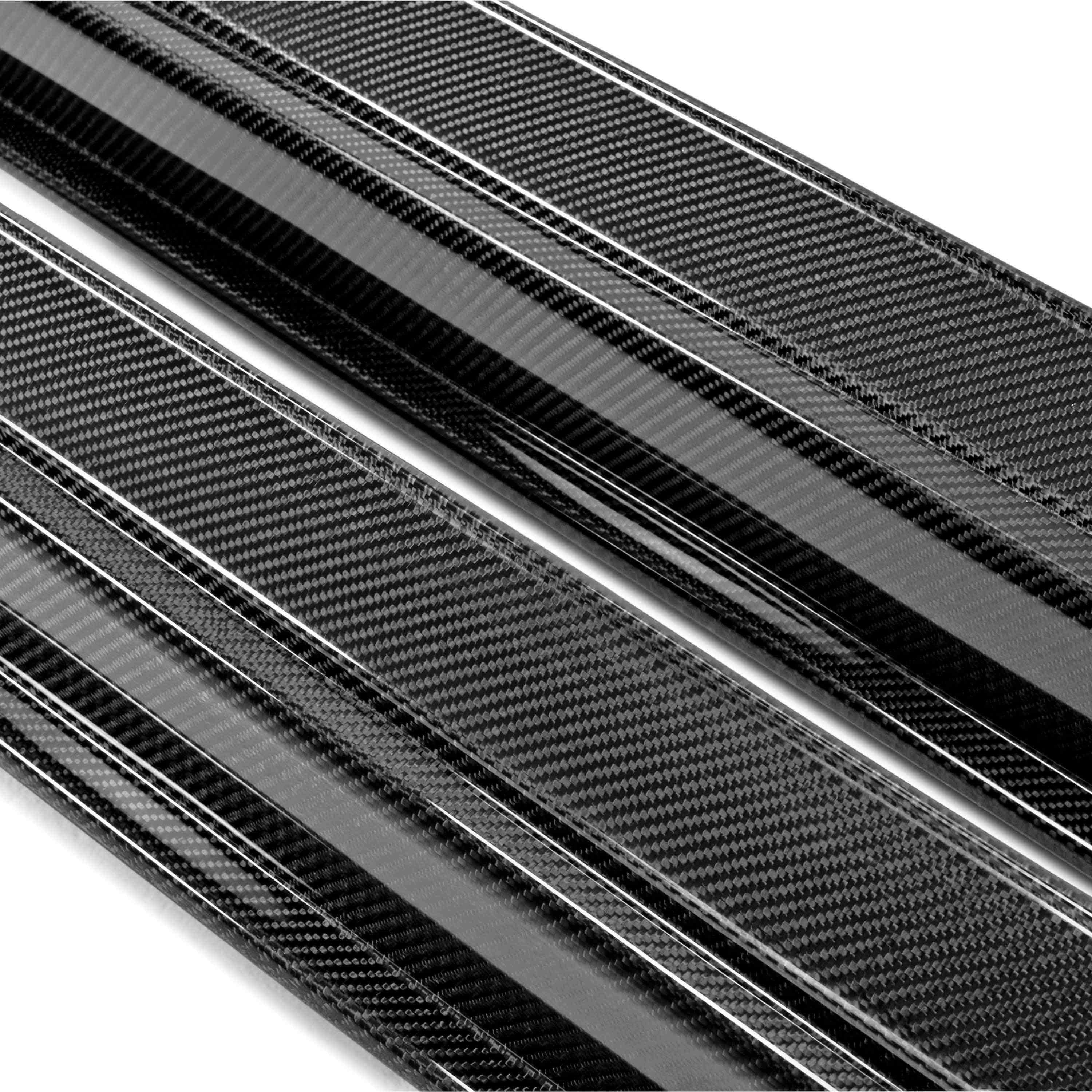 Seibon SS-Style Carbon Fiber Side Skirts - 2009-2016 Nissan GTR (Do Not Fit NISMO)