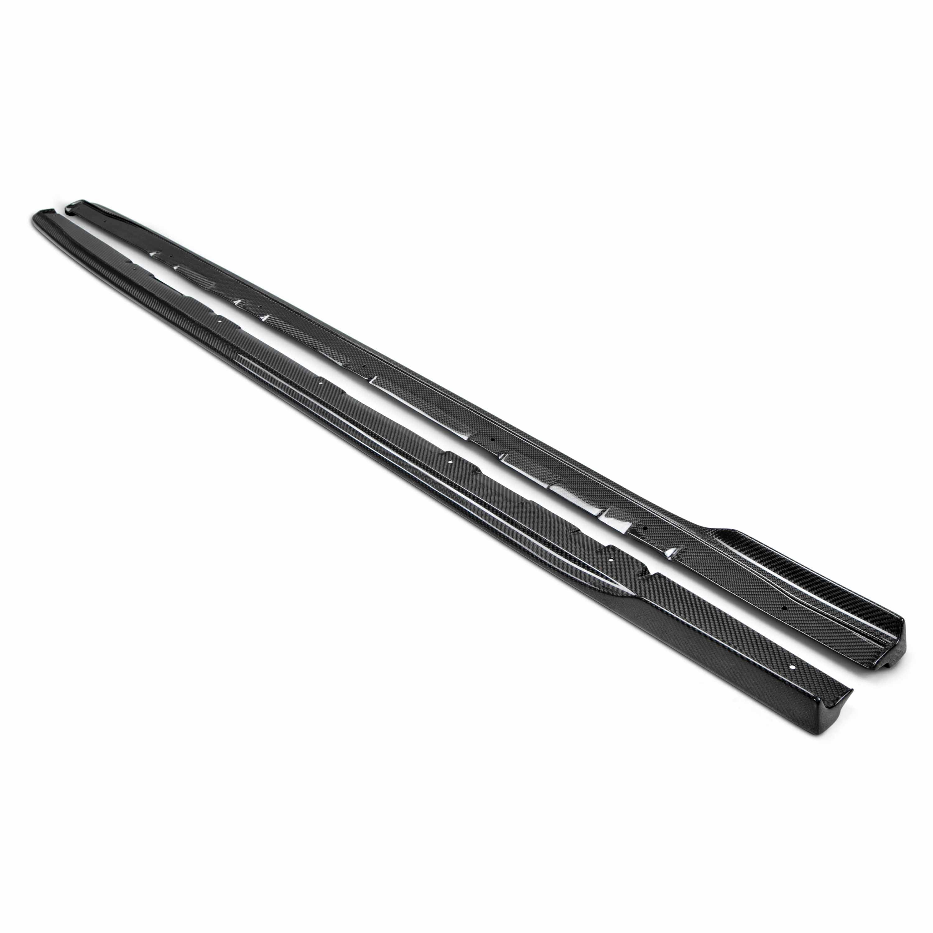 Seibon MB-Style Carbon Fiber Side Skirts - 2015-2021 Subaru WRX/STI