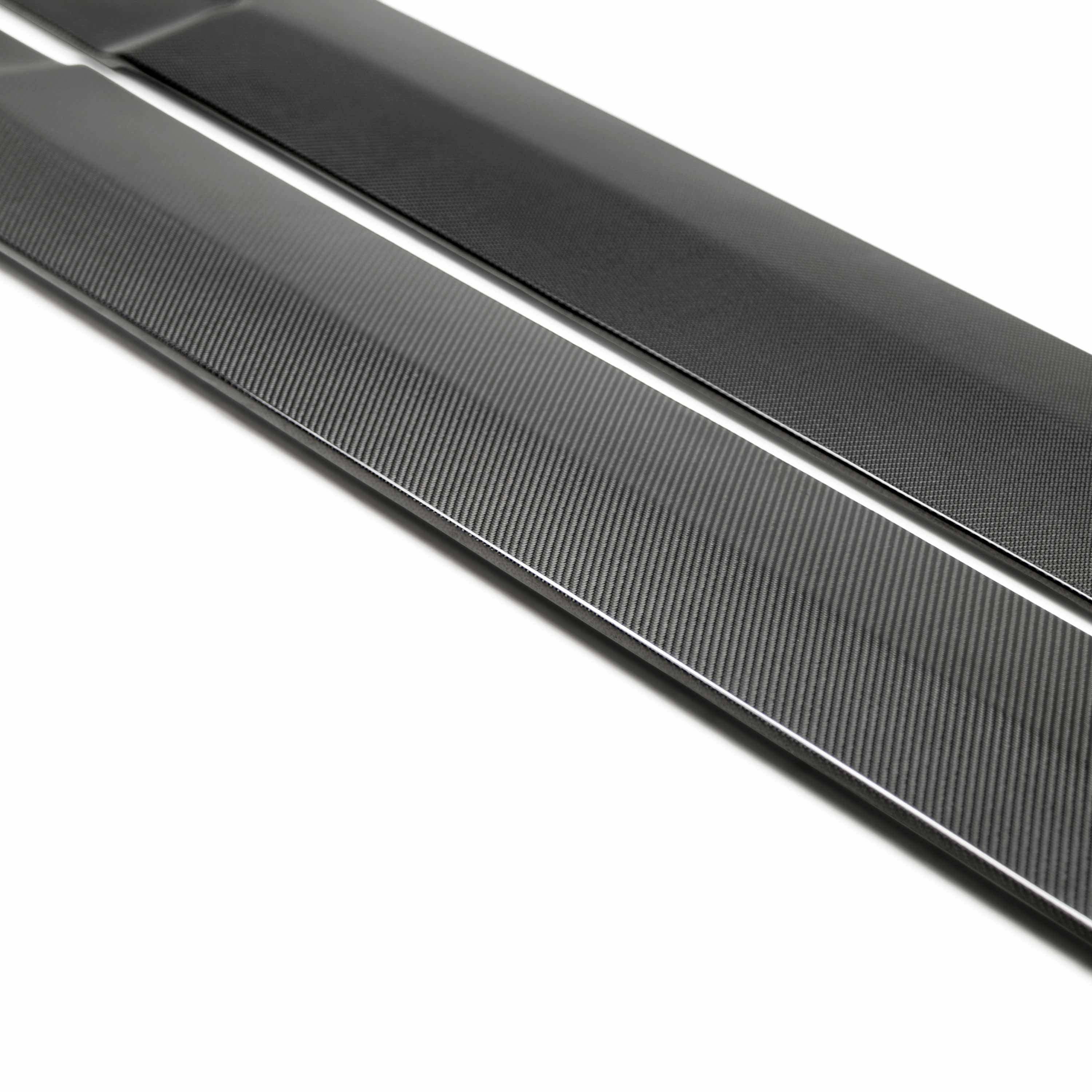 Seibon TB-Style Carbon Fiber Side Skirts - 2017-2022 Infiniti Q60