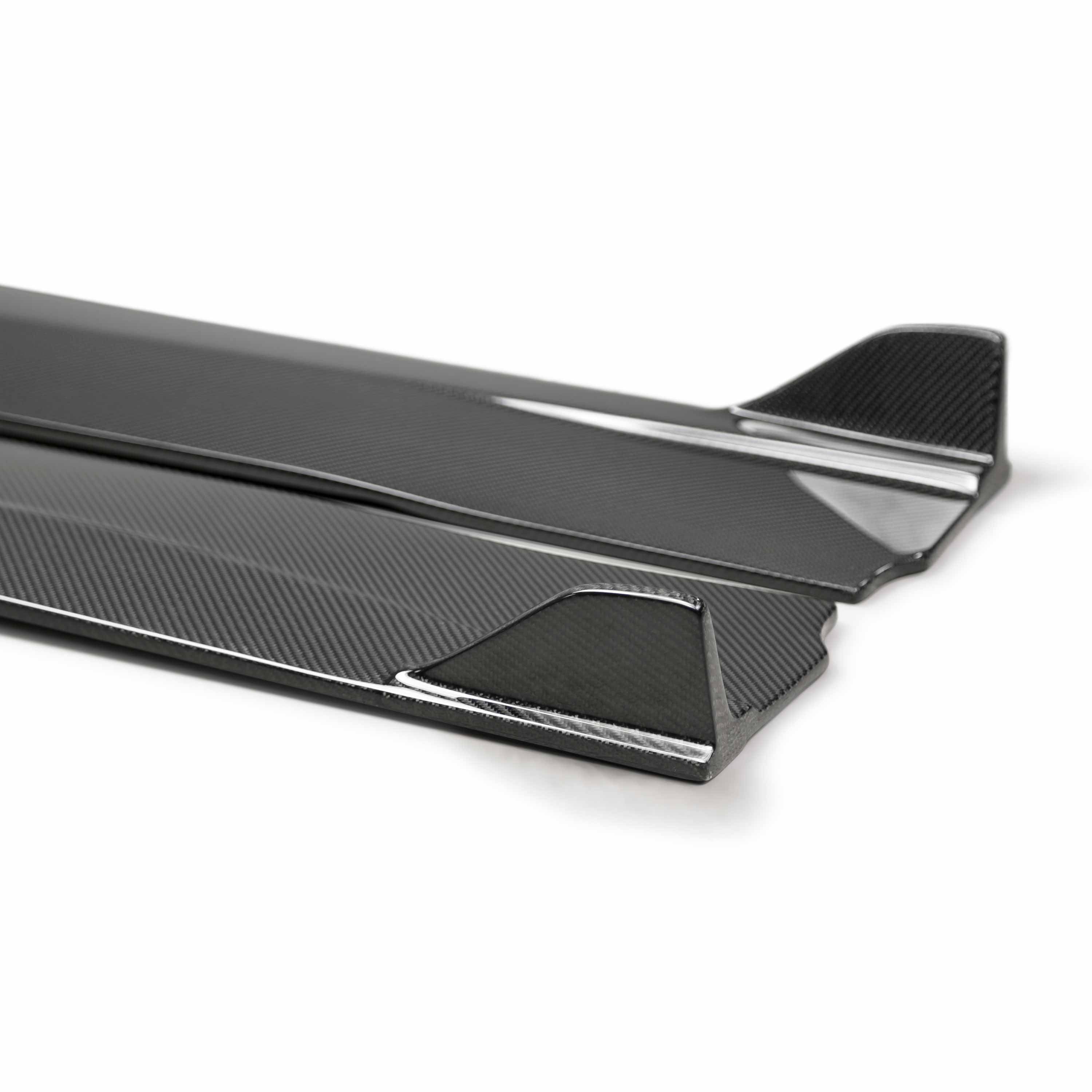 Seibon TB-Style Carbon Fiber Side Skirts - 2017-2022 Infiniti Q60