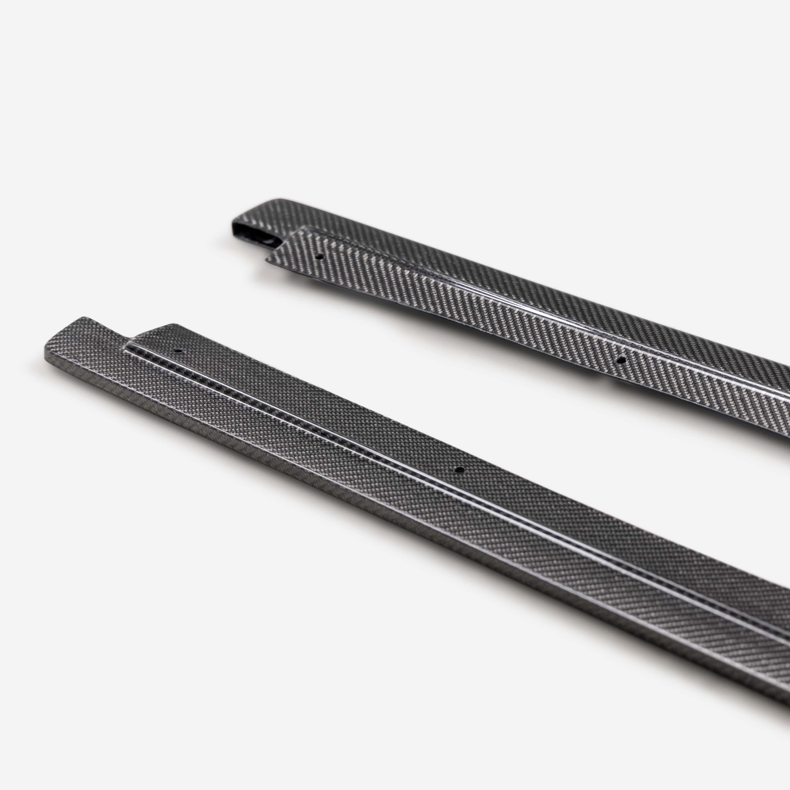 Seibon MB-Style Carbon Fiber Side Skirts - 2023-2025 Toyota Prius/Prius Prime