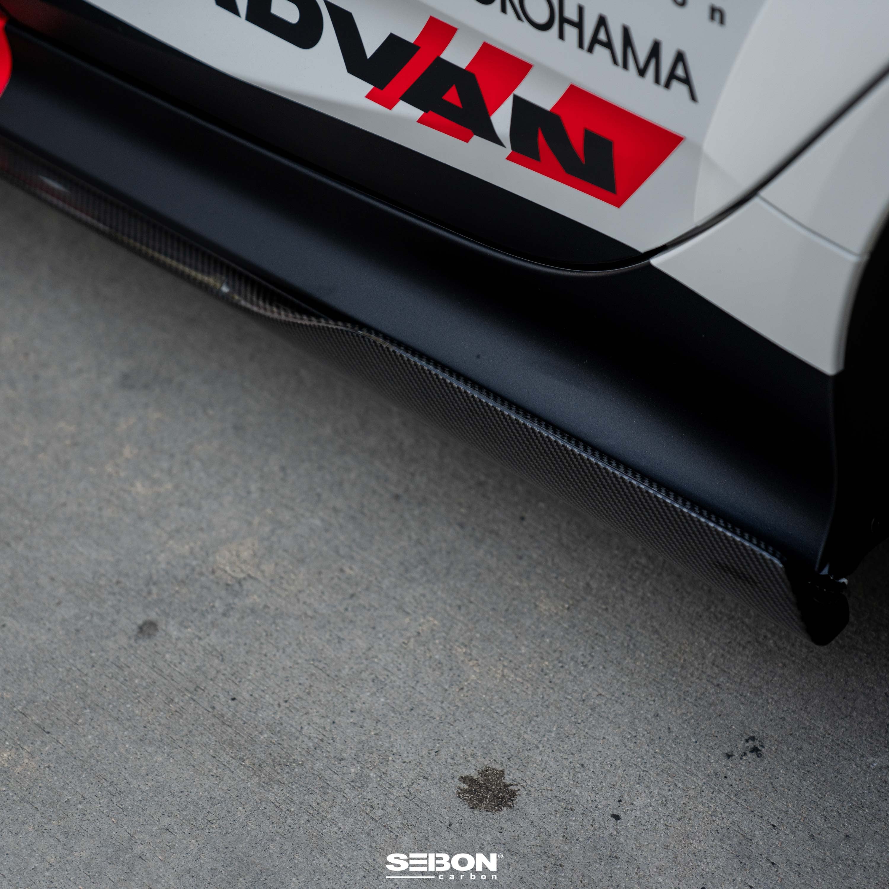 Seibon MB-Style Carbon Fiber Side Skirts - 2024-2025 Acura Integra Type S