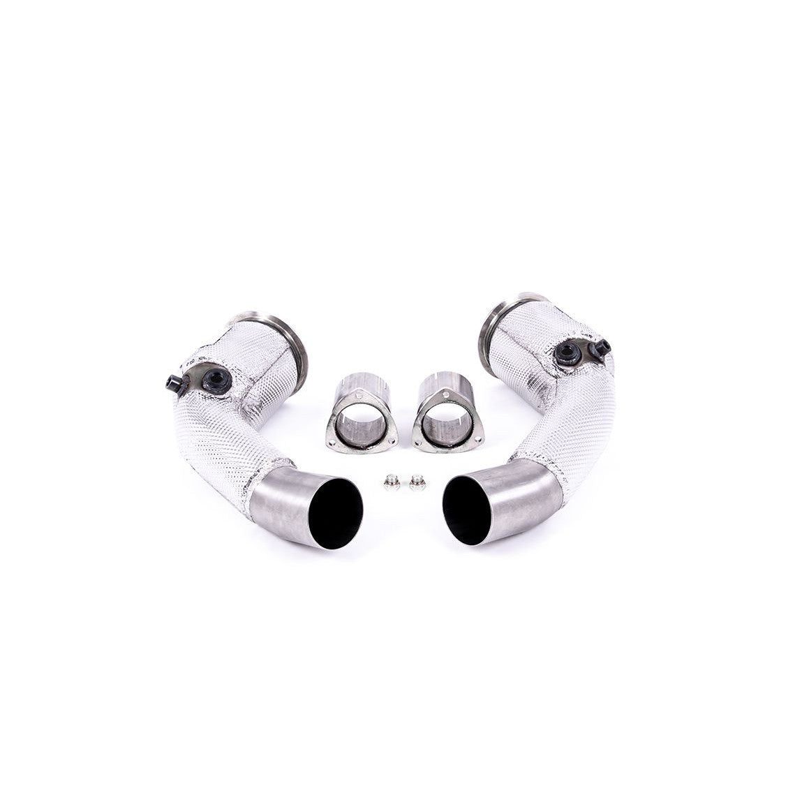 Milltek Sport Catted Downpipes For OE System - 2020-2024 Audi C8 RS6/RS7