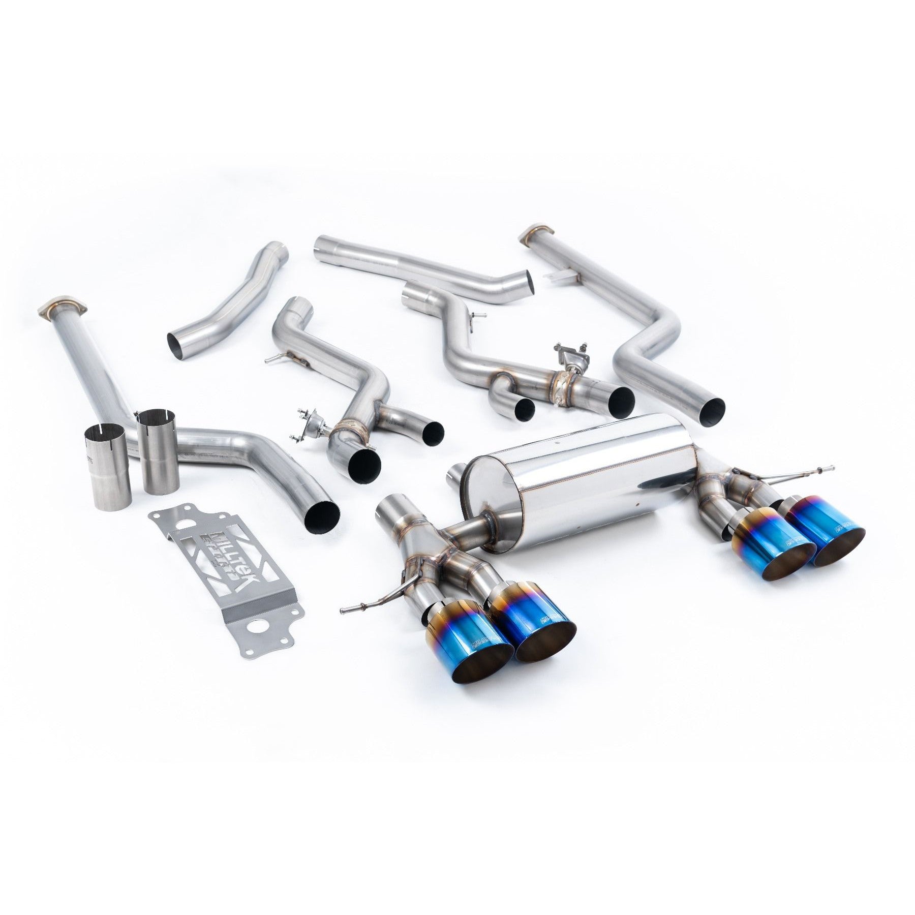 Milltek Sport Non Resonated Cat-Back Exhaust System - 2023+ BMW G87 M2