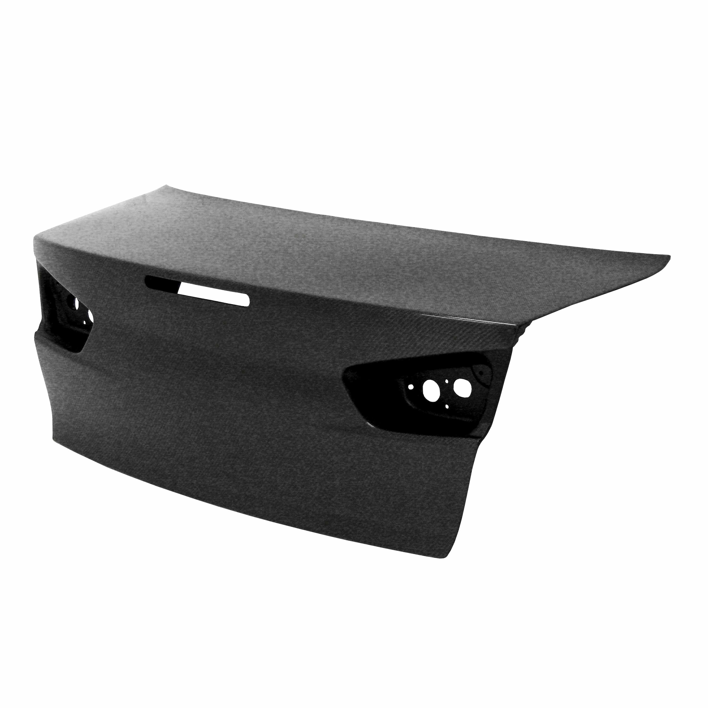 Seibon OEM-Style Carbon Fiber Trunk Lid - 2008-2015 Mitsubishi Lancer EVO X