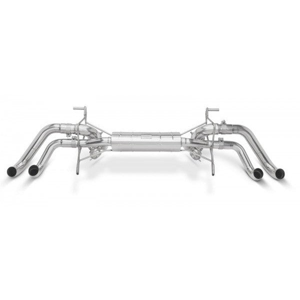 Tubi Style Lamborghini Huracan LP 610-4 Steel Exhaust System with Valves