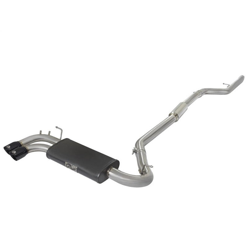 aFe MACHForce XP Exhausts Cat-Back SS-304 w/ Black Tips 12-16 BMW 328i/428i (F30/F32) (t) N20