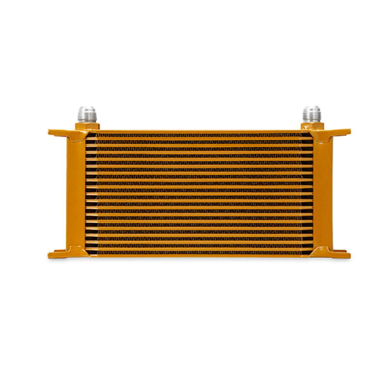 Mishimoto Universal 19 Row Oil Cooler - Gold - T1 Motorsports