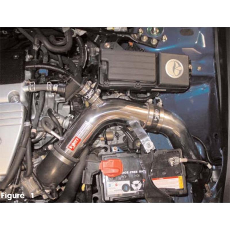 Injen 03-07 Accord 4 Cyl. LEV Motor Only (No MAF Sensor) Polished Cold Air Intake